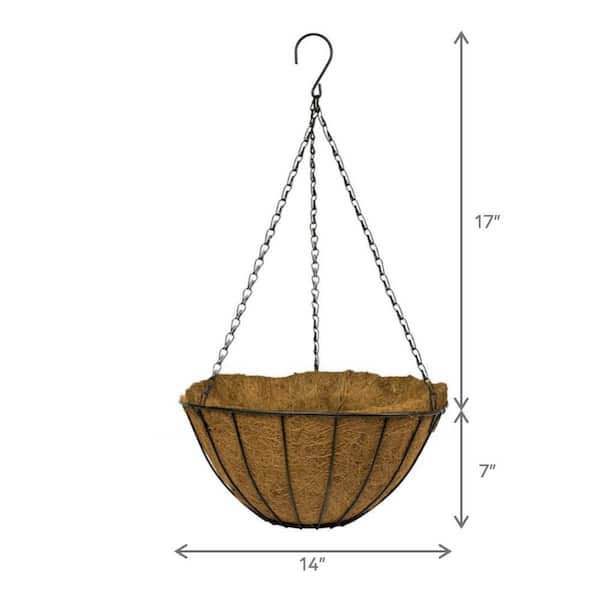 Hanging Plant Basket with Coco Liner - Brand New - photo 3
