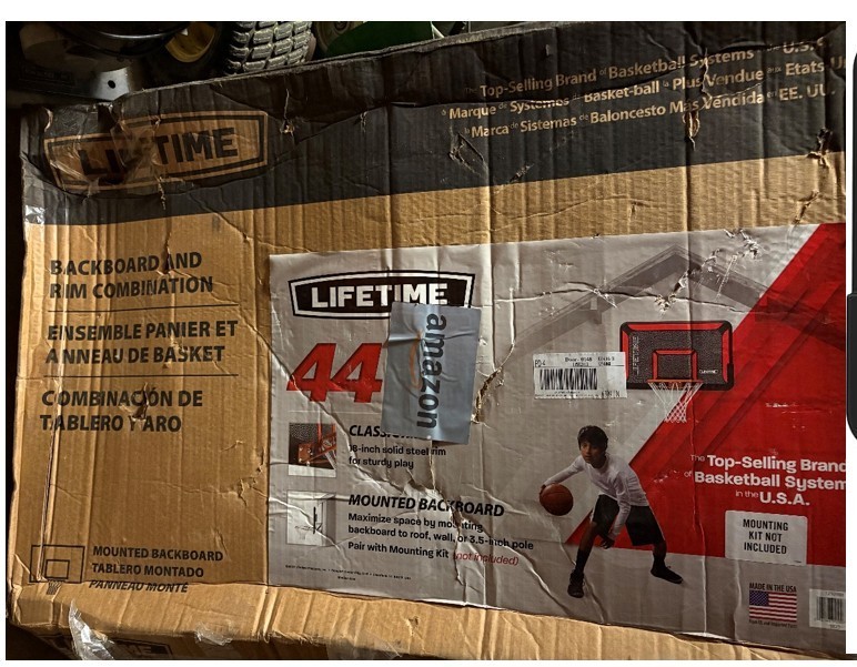 New in Box Lifetime 3823 Backboard 44" - photo 2