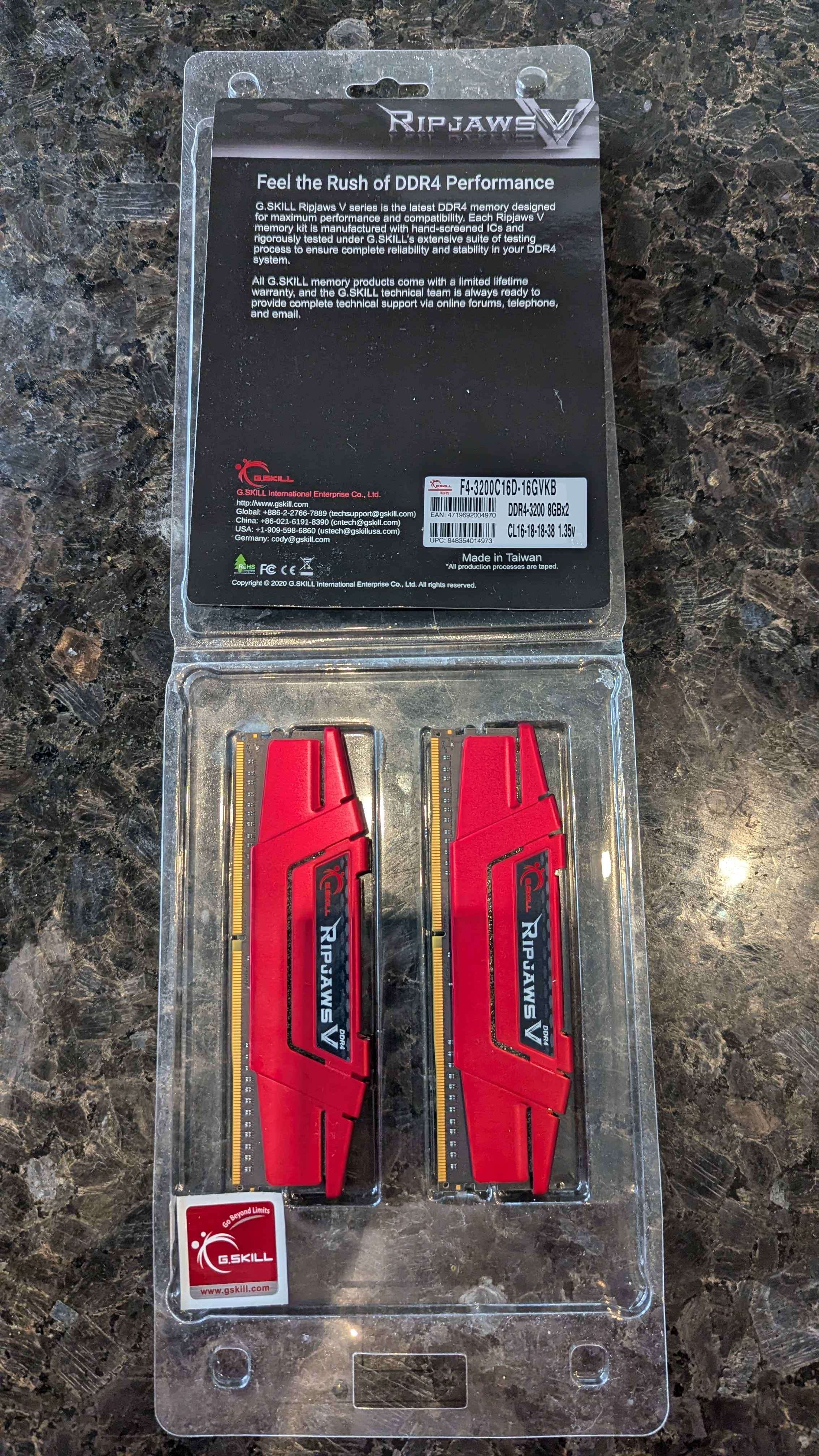 Ripjaws V DDR4-2800 CL15 2x4GB - photo 2