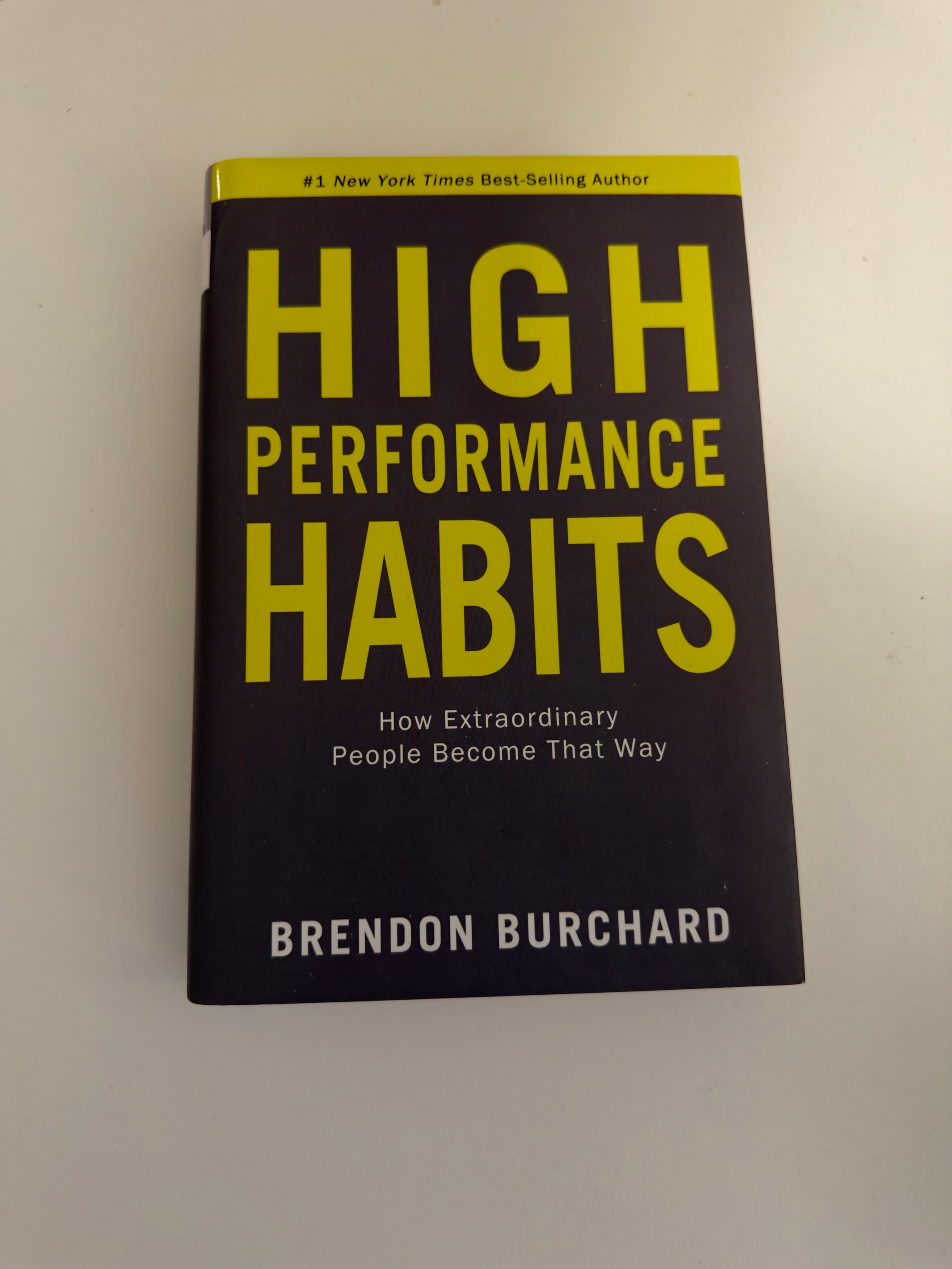 High Performance Habits by Brendon Burchard - Hardcover - photo 2