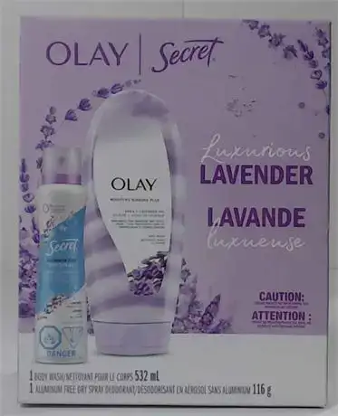 OLAY BODY WASH AND AEROSLO SPRAY DEODORANT