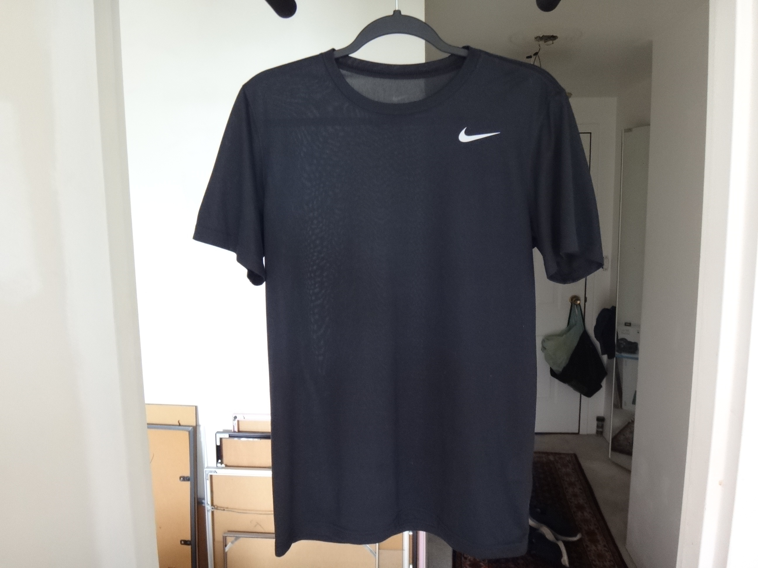 ✅👍🆕THE NIKE TEE DRI-FIT Men's Small Black T- Shirt - photo 5