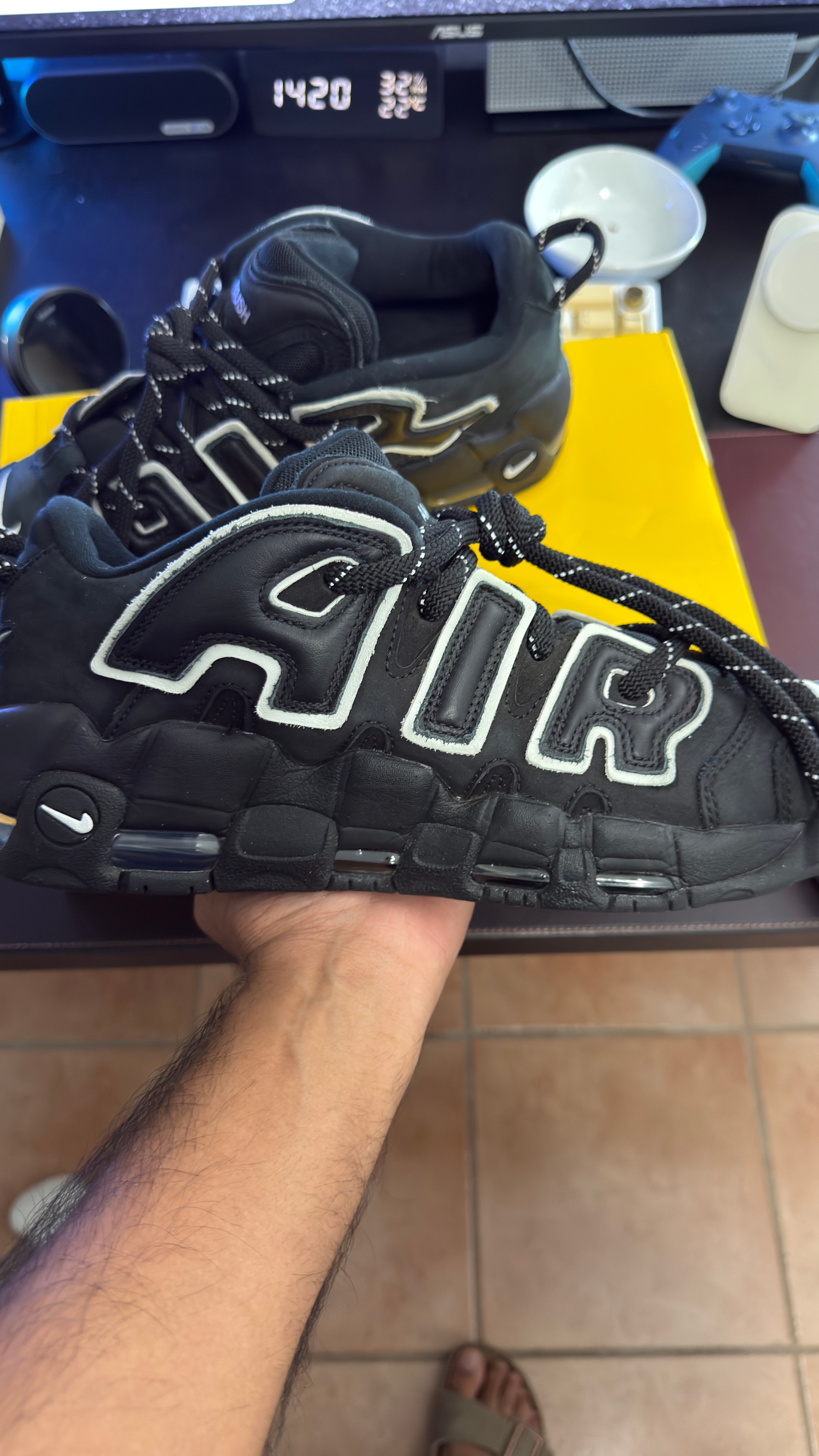 Nike Ambush Air More Uptempo Low SP - photo 5