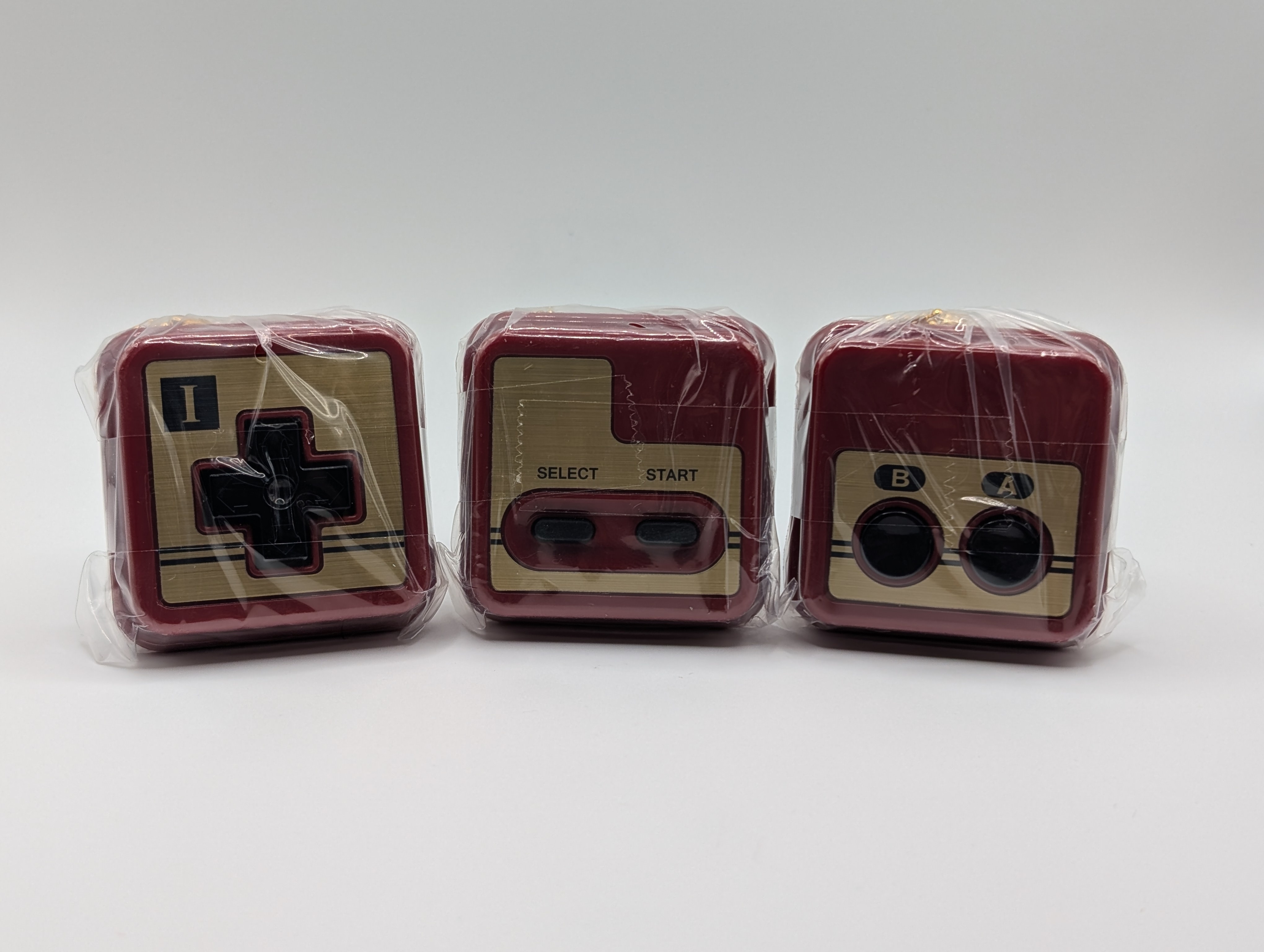 Nintendo Capsule Toy Controller Button Key Chain Famicom