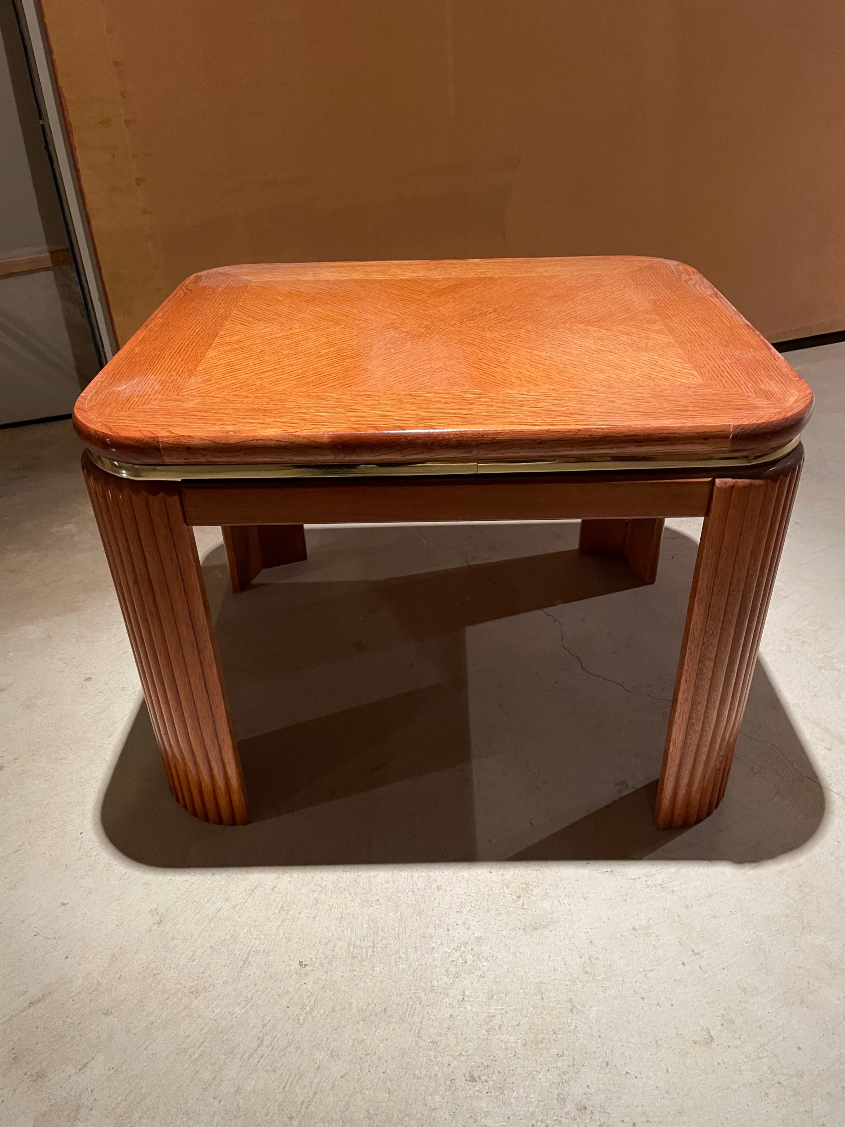 80's Modern - Solid Wood Coffee + Side Table - photo 4