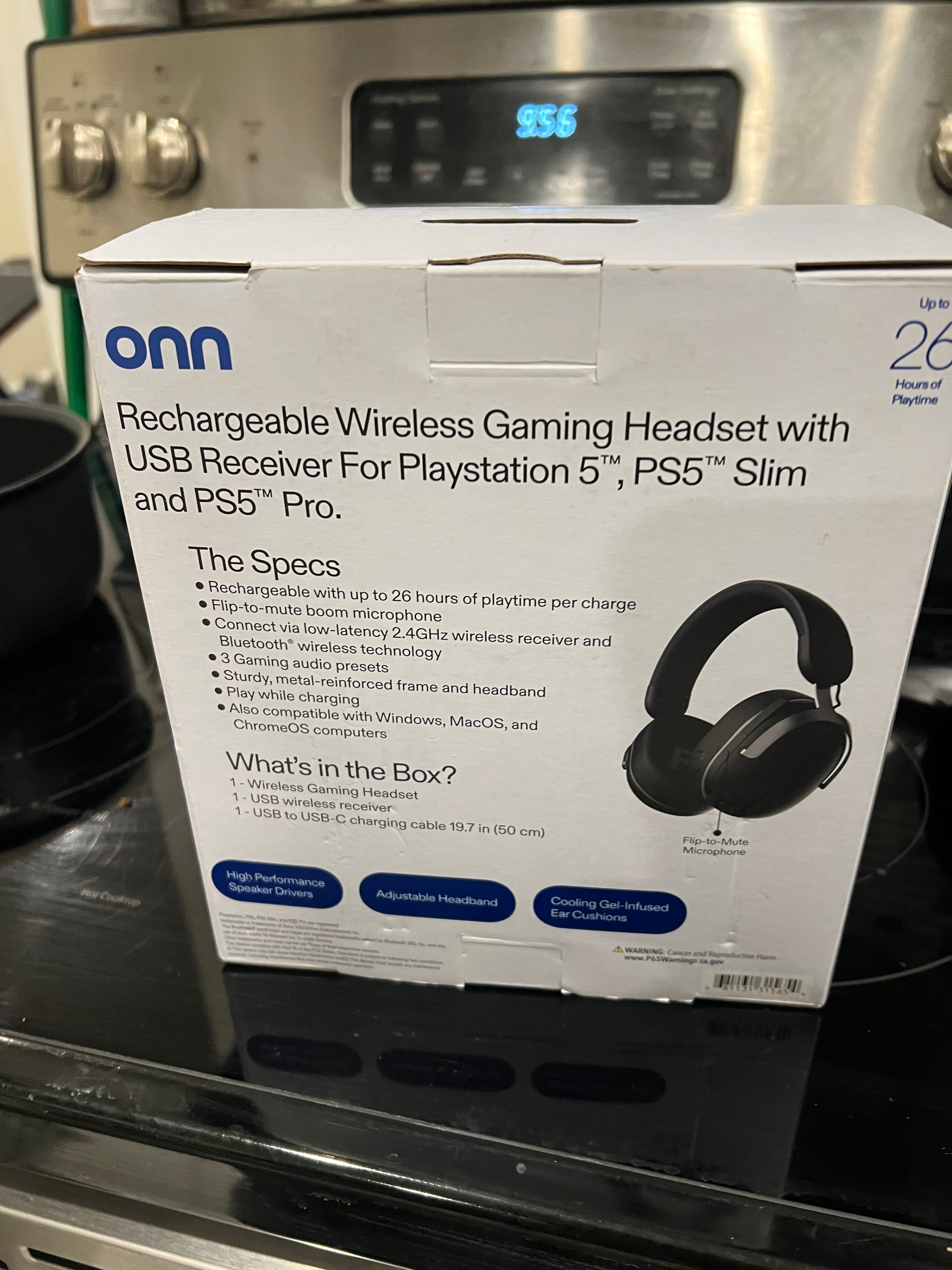 onn Wireless Gaming Headset - photo 2