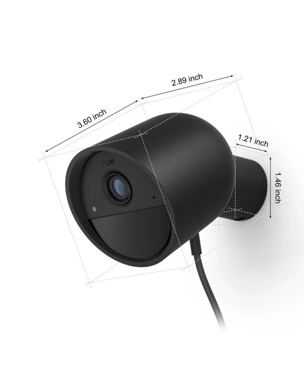 Philips Hue Secure Wired Camera Black - photo 5