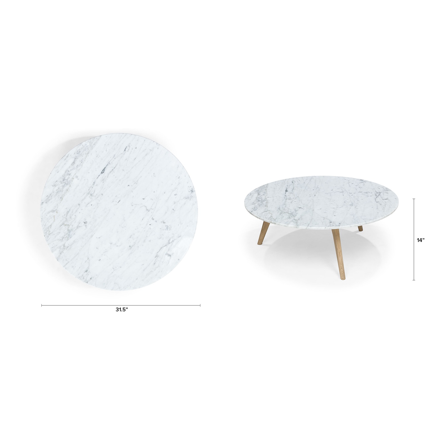 Marble Coffee Table by Article - photo 3