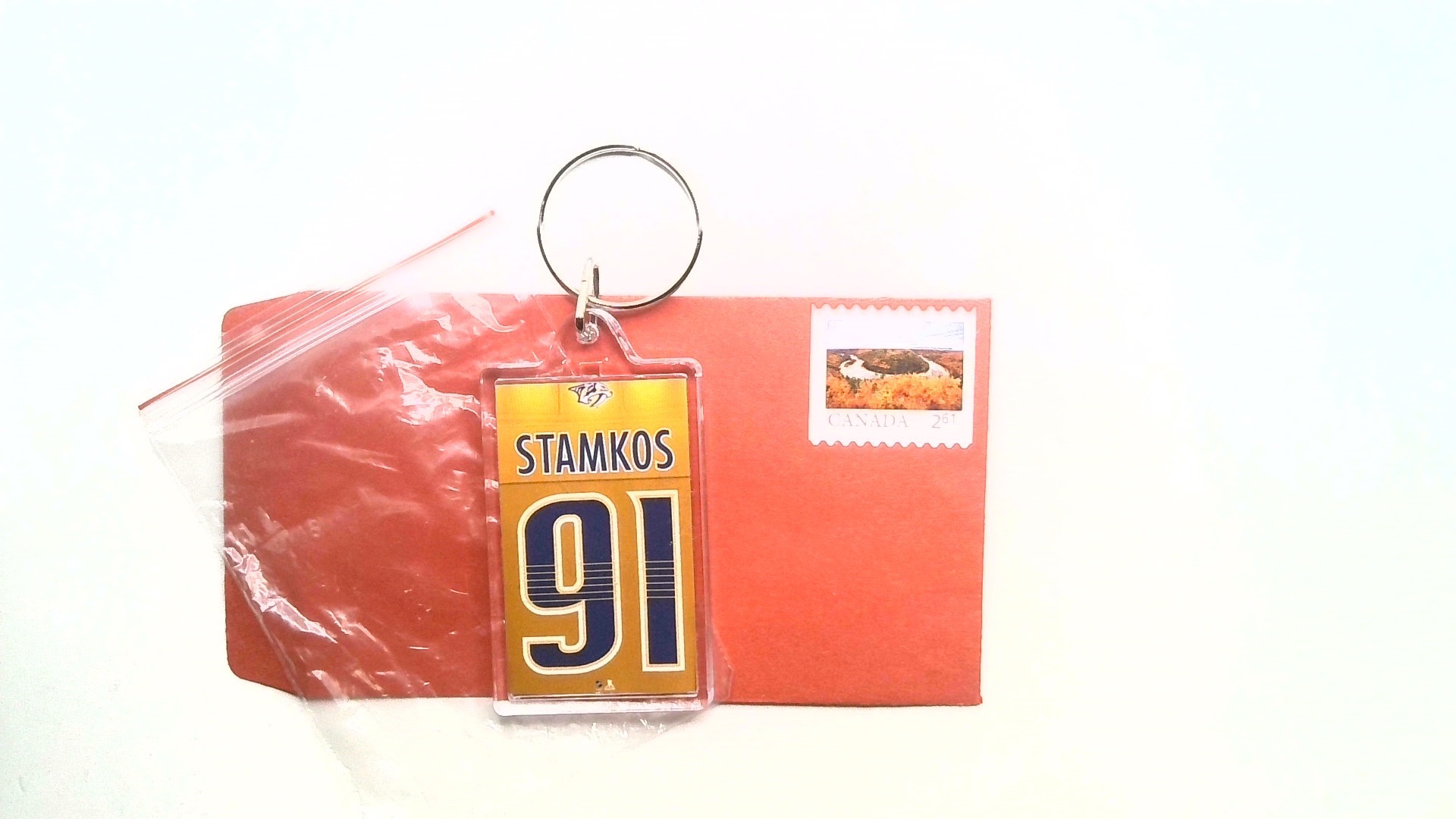 STAMKOS ( JERSEY KEY CHAIN ) FREE SHIPPING