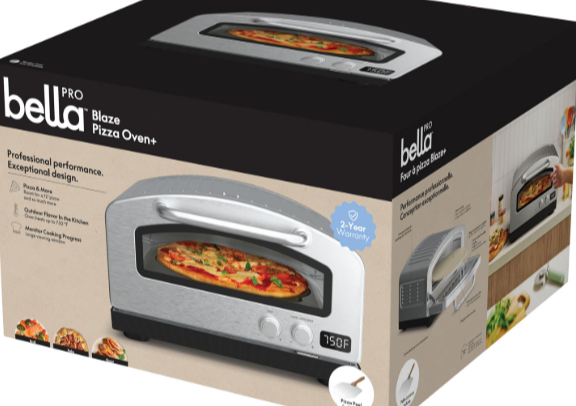 Bella Pro Blaze 12" Pizza Oven – Stainless Steel - photo 2