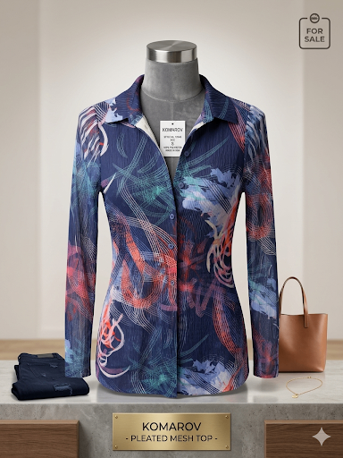 cardigan/blazer ligero estampado Talla M