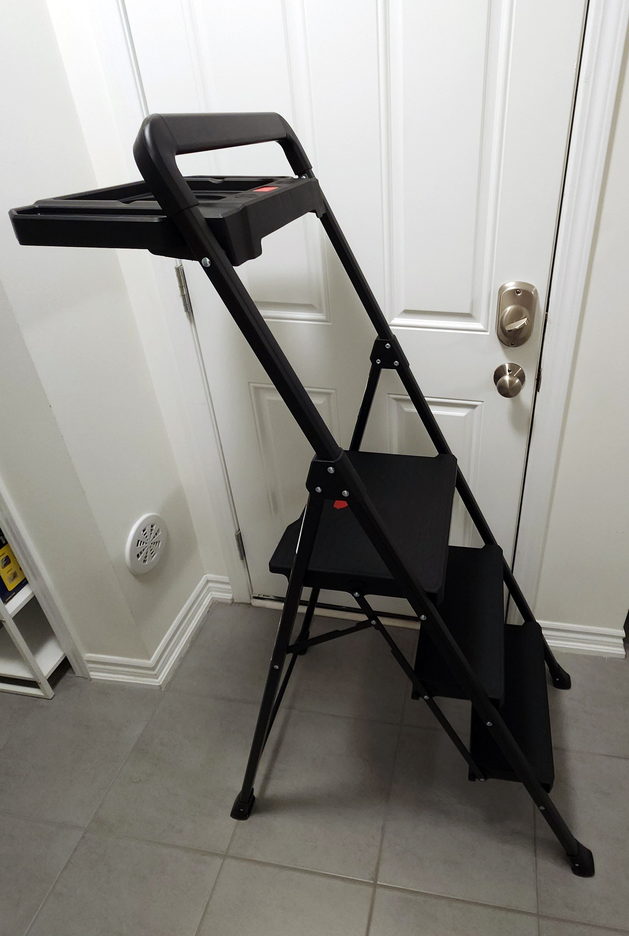 Mastercraft 3-Step Folding Ladder - 300 lb Capacity - Like New