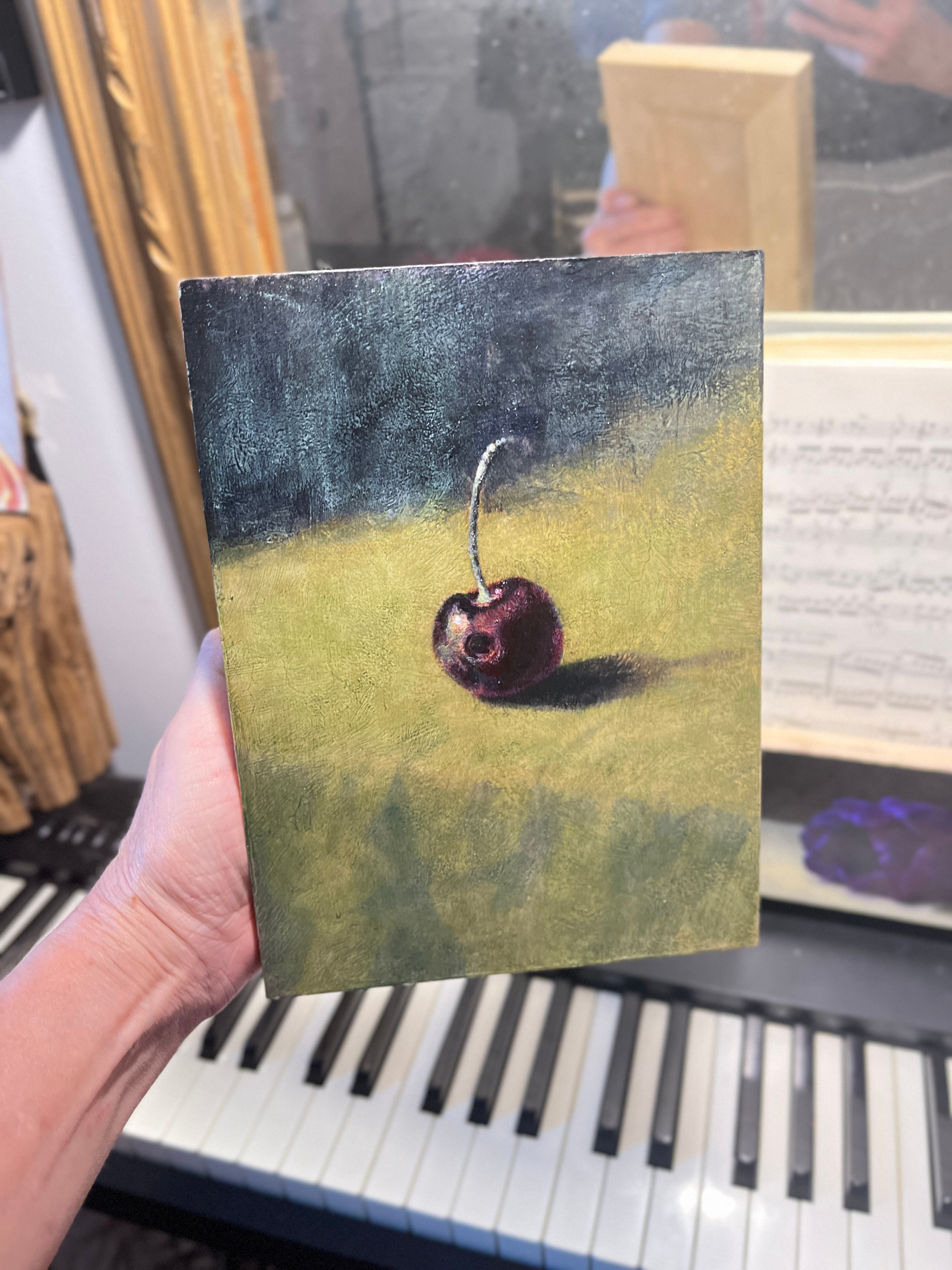 Original Oil Painting | Cherry - photo 2