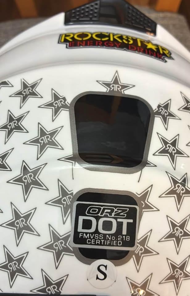 New RockStar Full Face MotorCross Motorcycle Helmet - photo 5