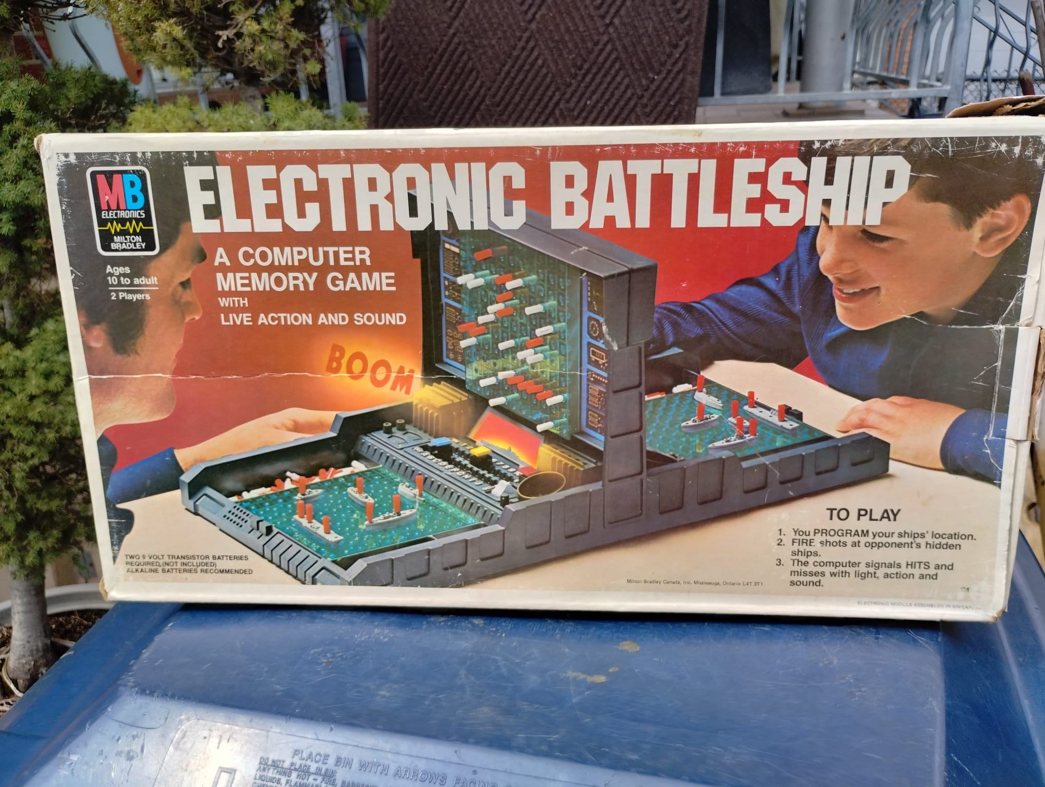 Vintage Milton Bradley Electronic Battleship Excellent Condition - photo 2