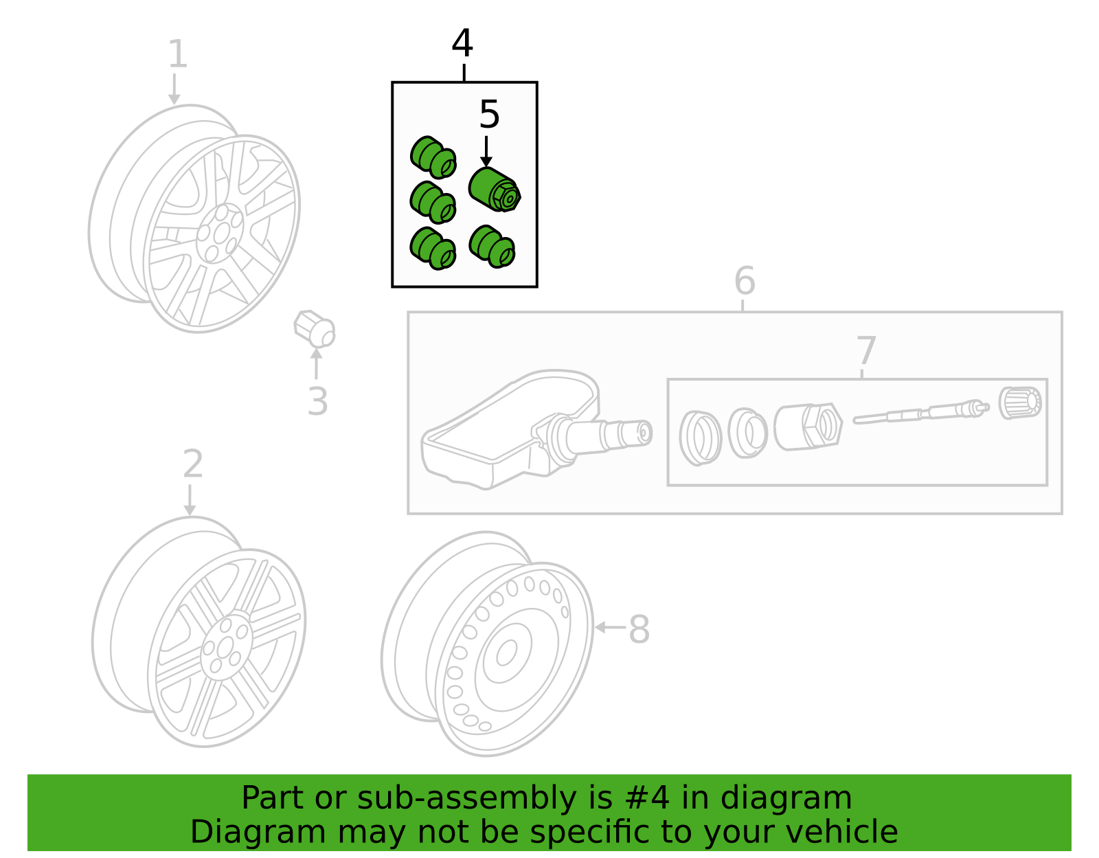 Locking Wheel Nuts - Chrome - OEM Land Rover (LR008794) - photo 3