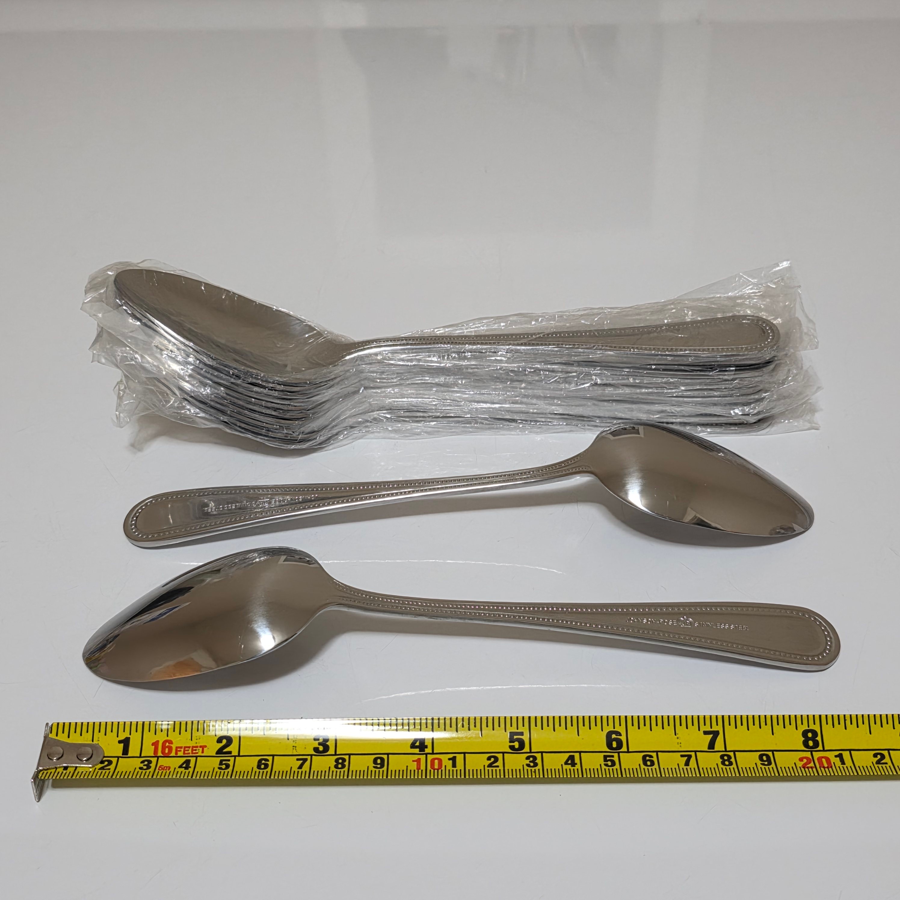 New Johnson-Rose Pacifica Table Spoons Stainless Steel - photo 2