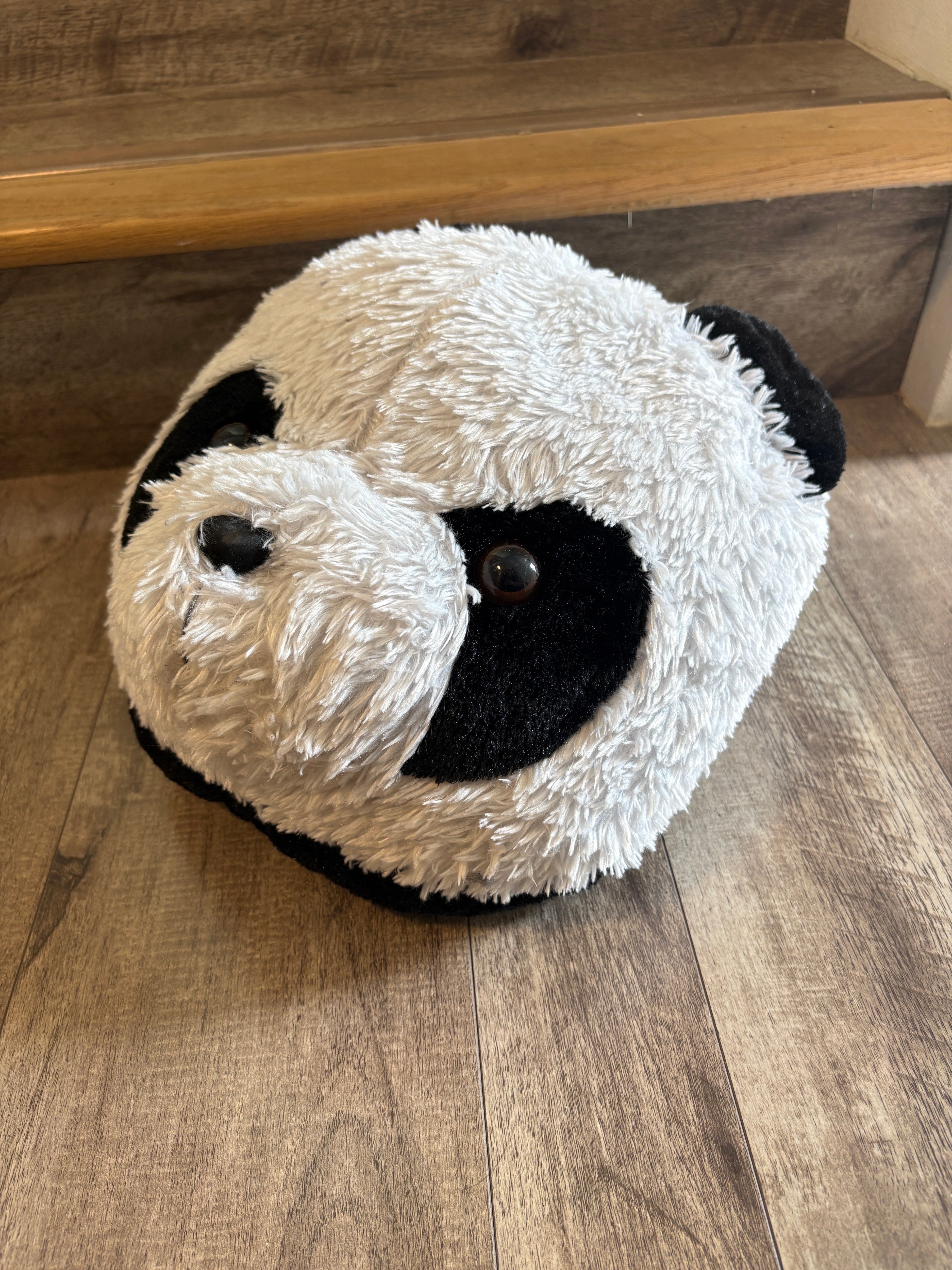 Giant Panda Plush Foot Warmer Slipper Cozy Animal Cushion