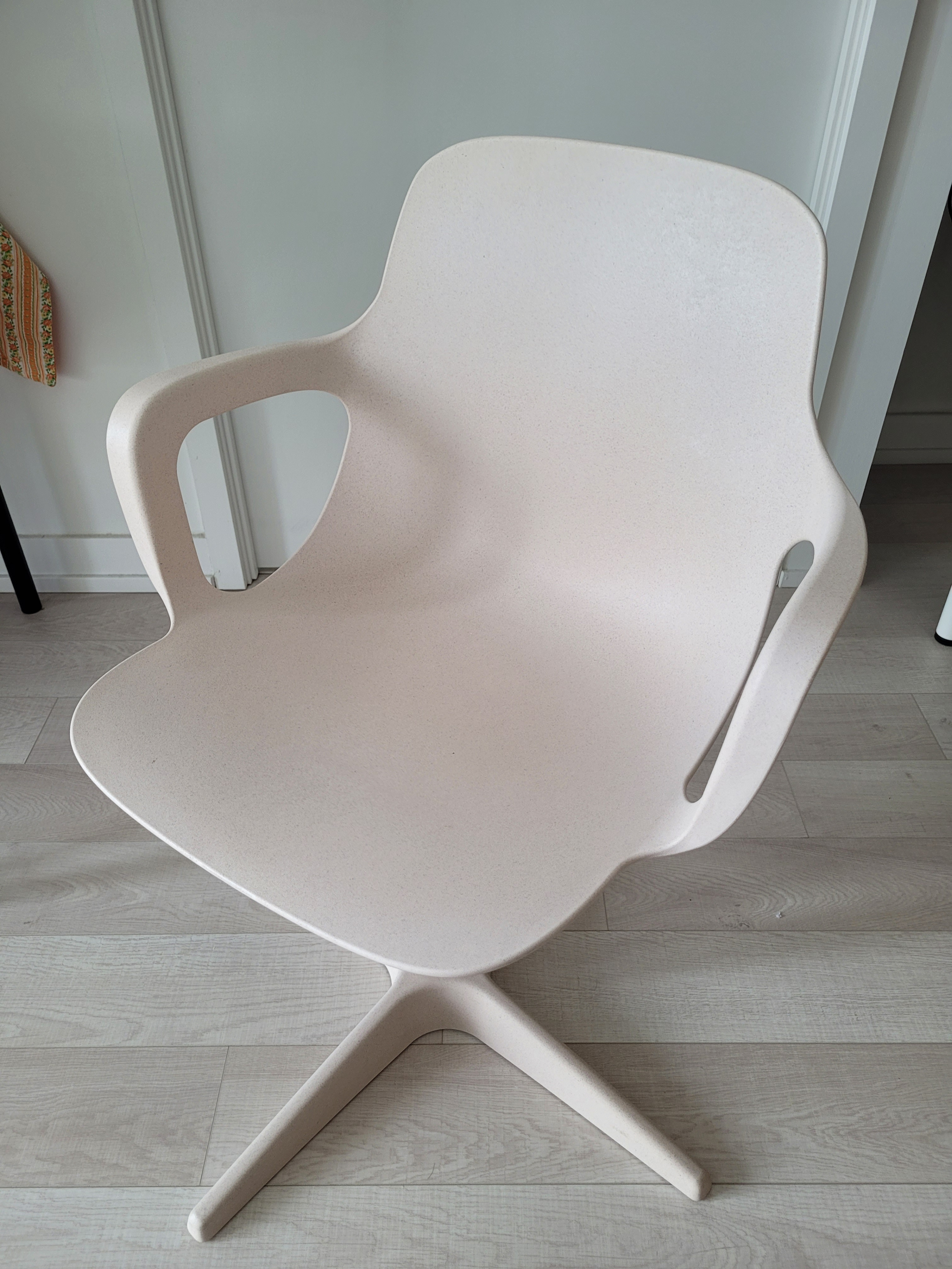 IKEA ODGER Swivel chair, white/beige - photo 3