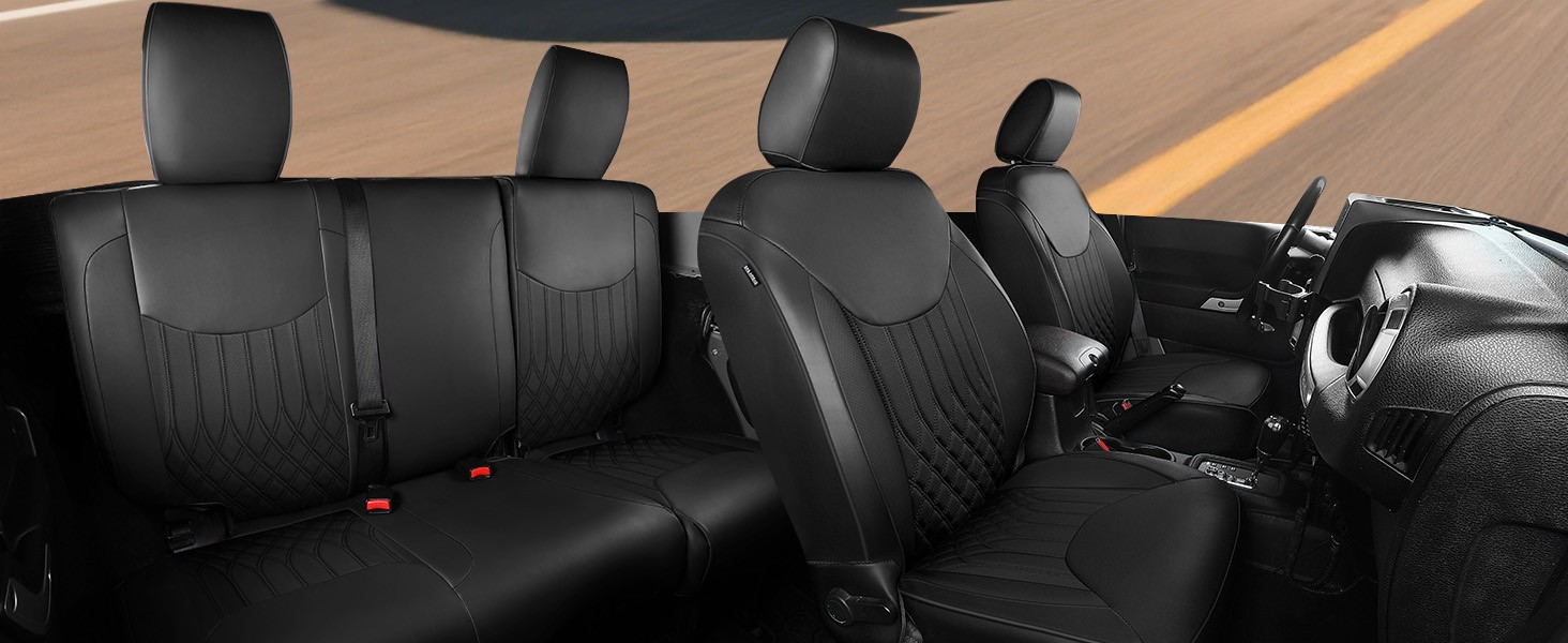 Jeep Wrangler 4 Door Seat Covers, 2013 – 2017 - photo 2