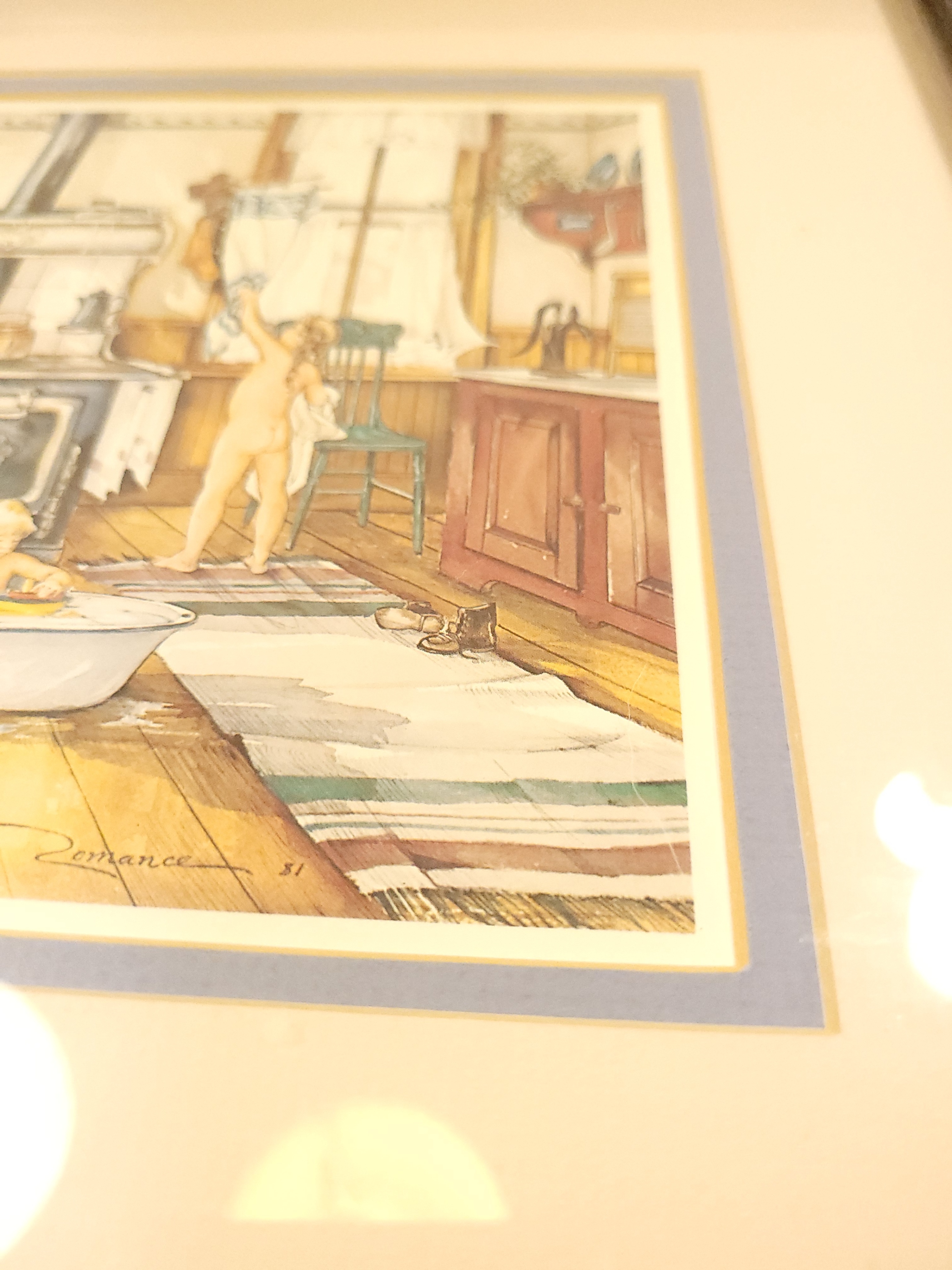 Trisha Romance Kitchen Bath Wall Decor 80s Magazine Clipping Art - photo 3
