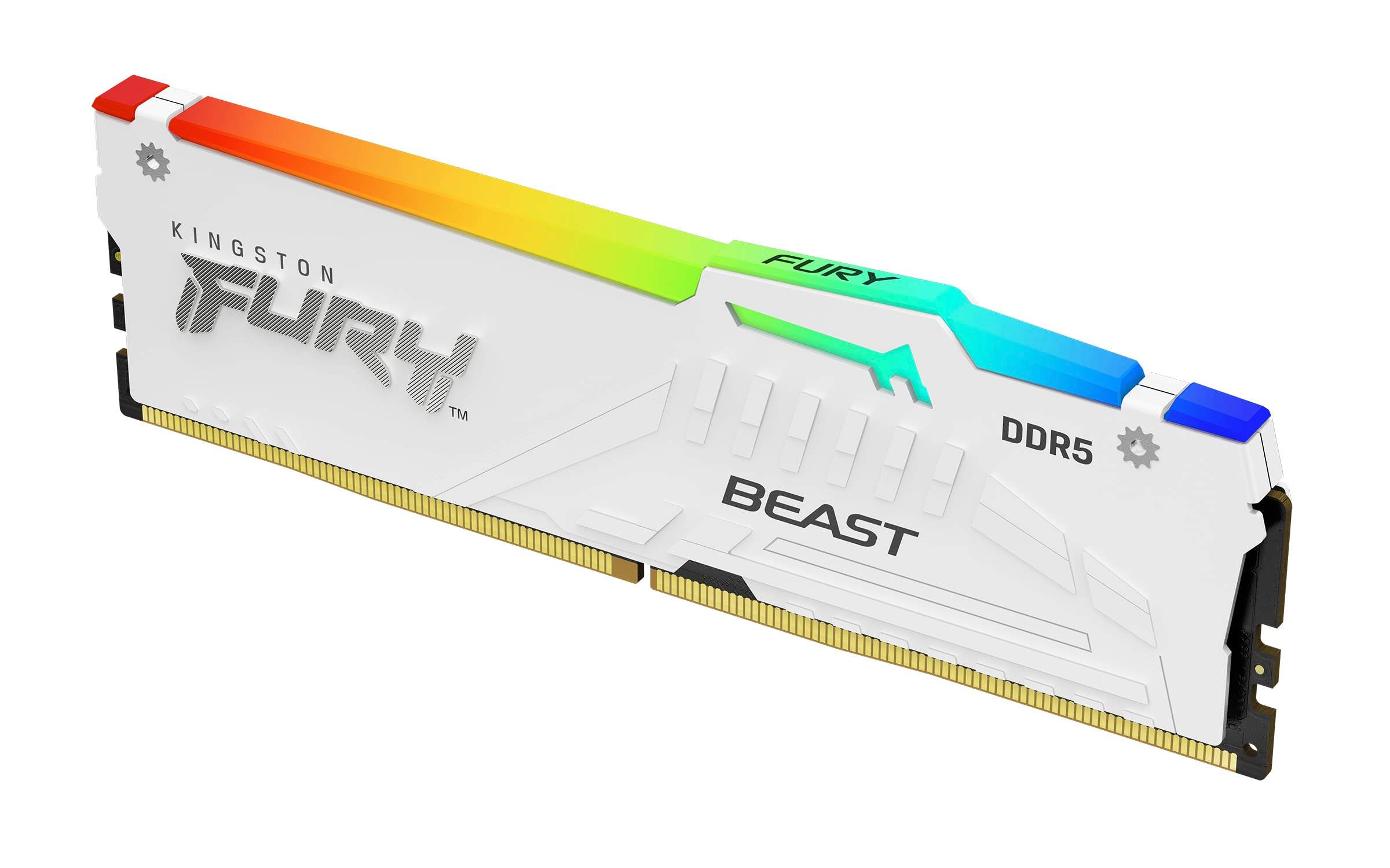 Kingston Fury Beast 32GB DDR5 6000MHz CL30 (2x16GB) White - photo 2