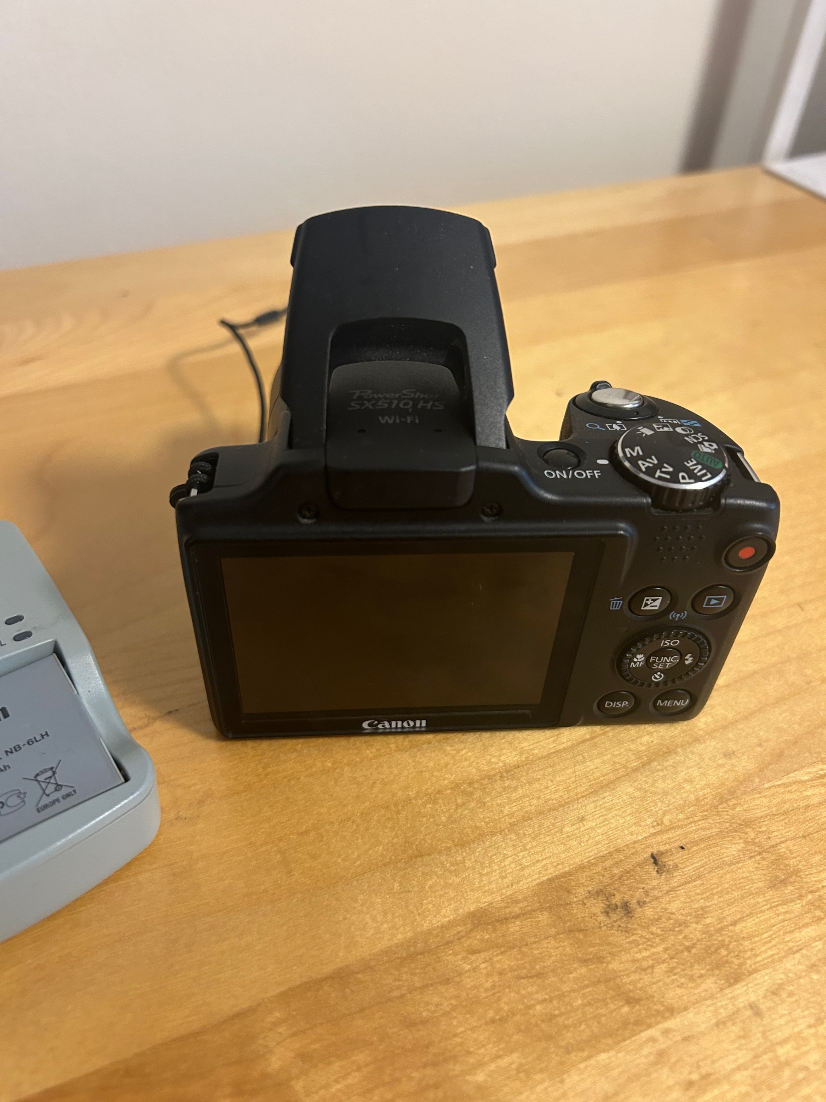 Canon PowerShot SX510 HS Digital Camera with Charger - photo 5