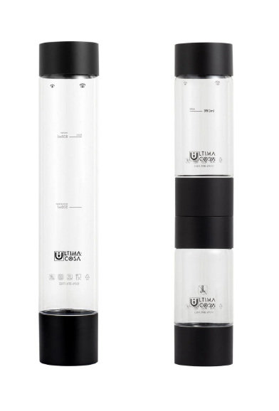 Ultima Cosa 3‑Pack BPA‑Free Water Bottles – Black / Silver - photo 3