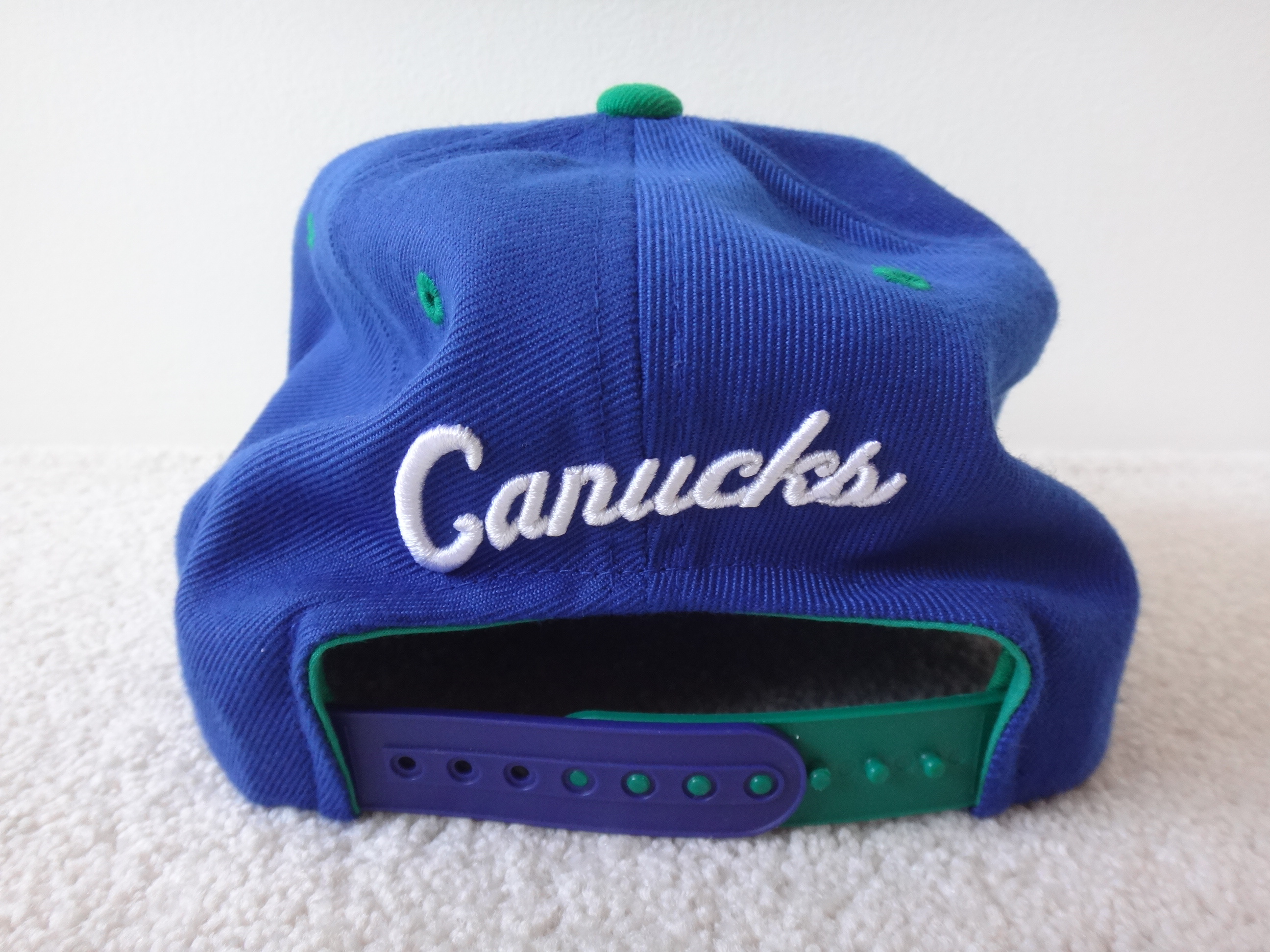 ✅🆕Vancouver Canucks Zephyr Strapback Baseball Hat Cap NEW - photo 4