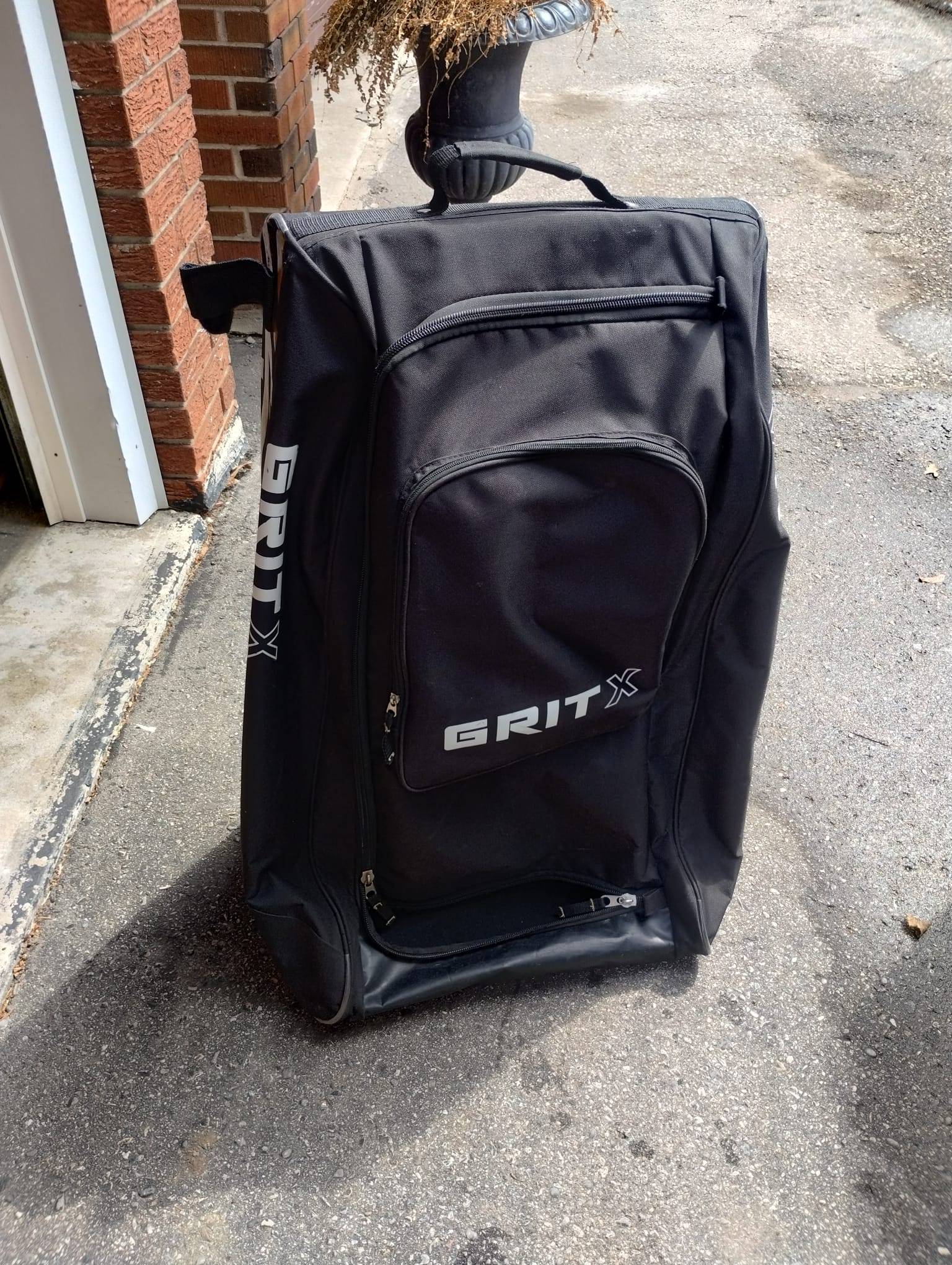 GRIT X Tower Wheeled Hockey Bag, 33-in
