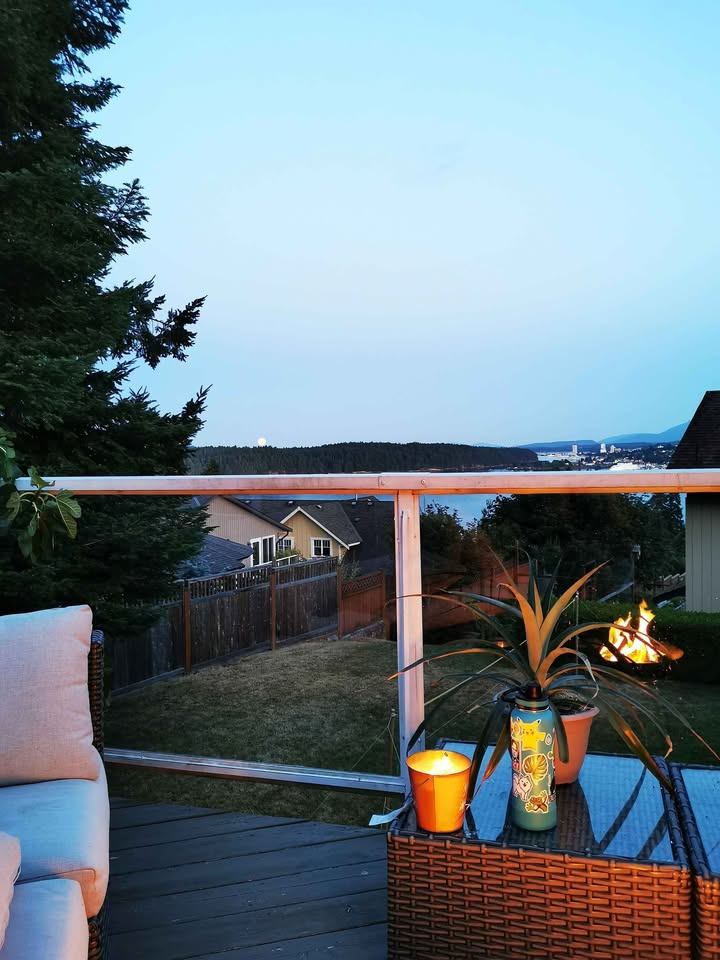 Aluminum glass railings - framed & top mount