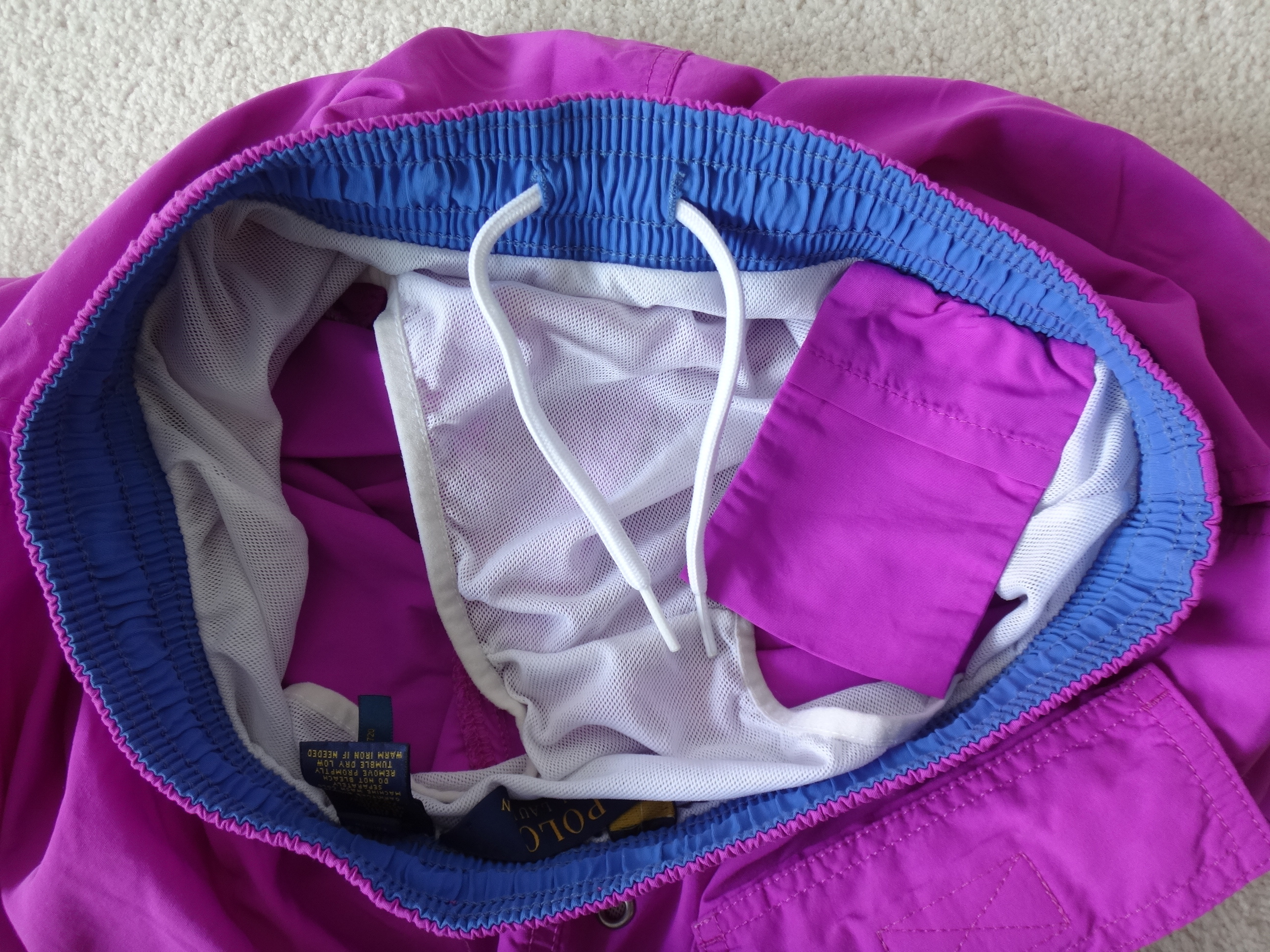 ✅👍🆕POLO🏇RALPH LAUREN Mens Small 28-31 Purple Swim Trunks Shorts - photo 5