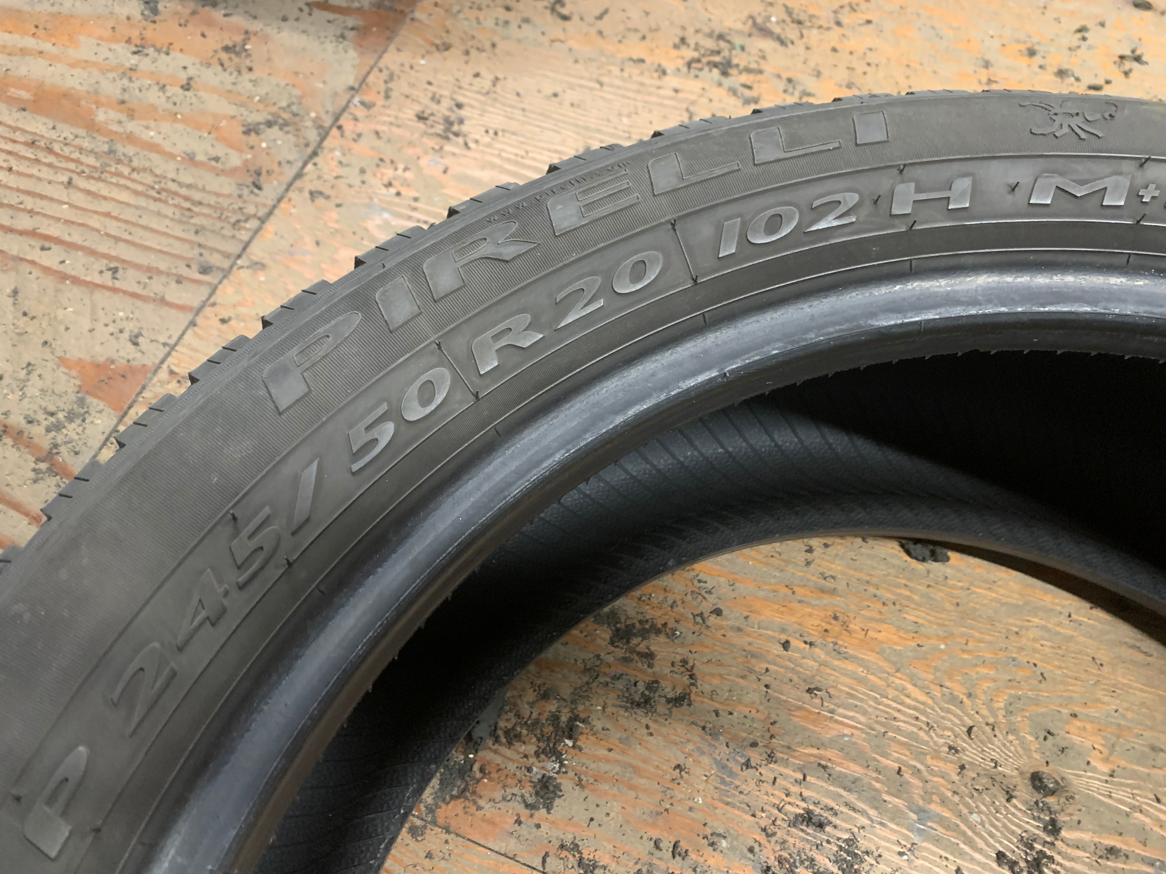 1 X single 245/50/20 M+S Pirelli scorpion STR with 60% tread - photo 5