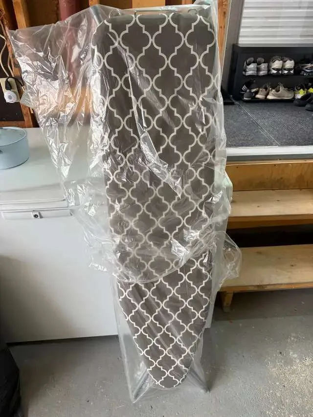 Brand New Ironing Board - Foldable with Modern Pattern