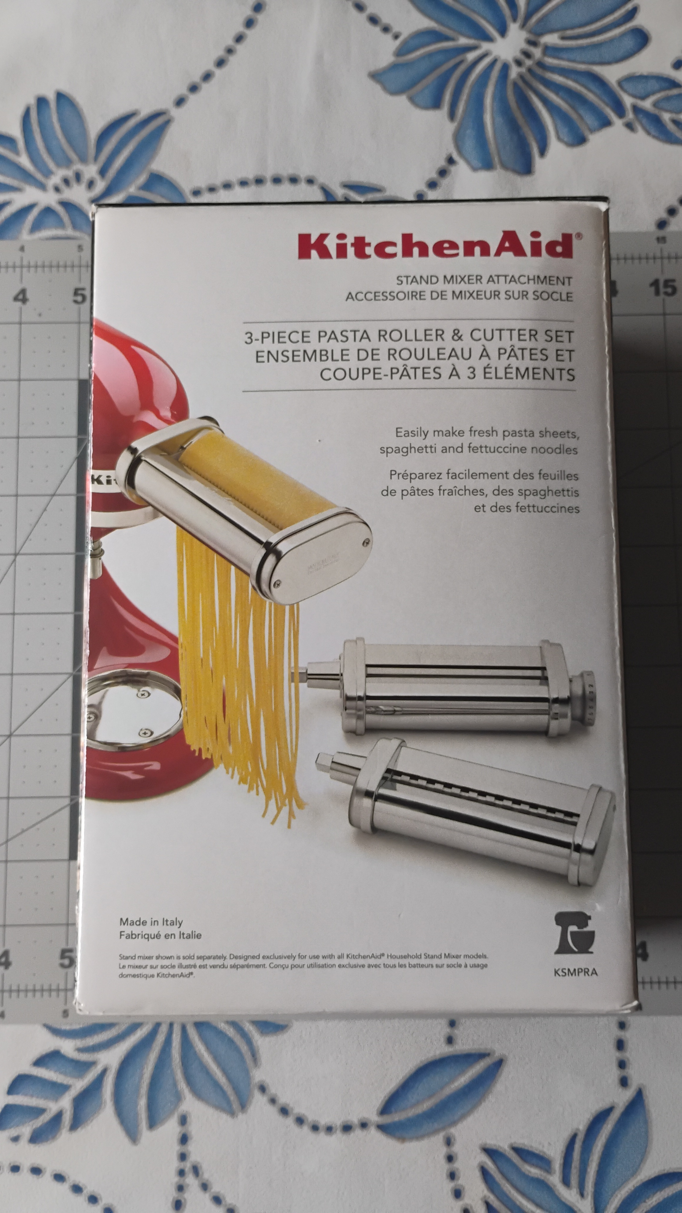 KitchenAid 3-Piece Pasta Roller & Cutter Attachment Set