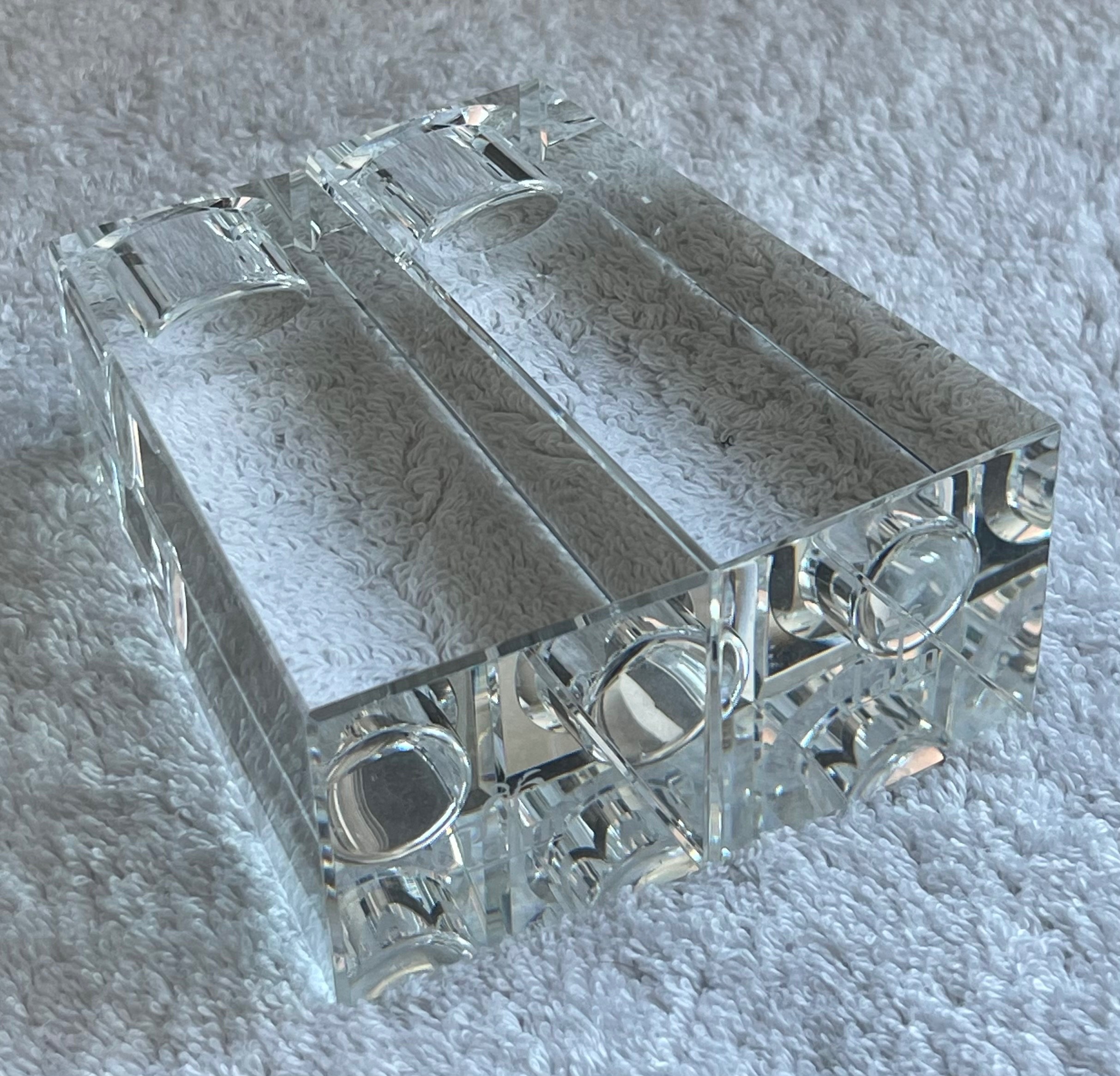 Oleg Cassini Design Crystal Candle Holders (Pair) - photo 3