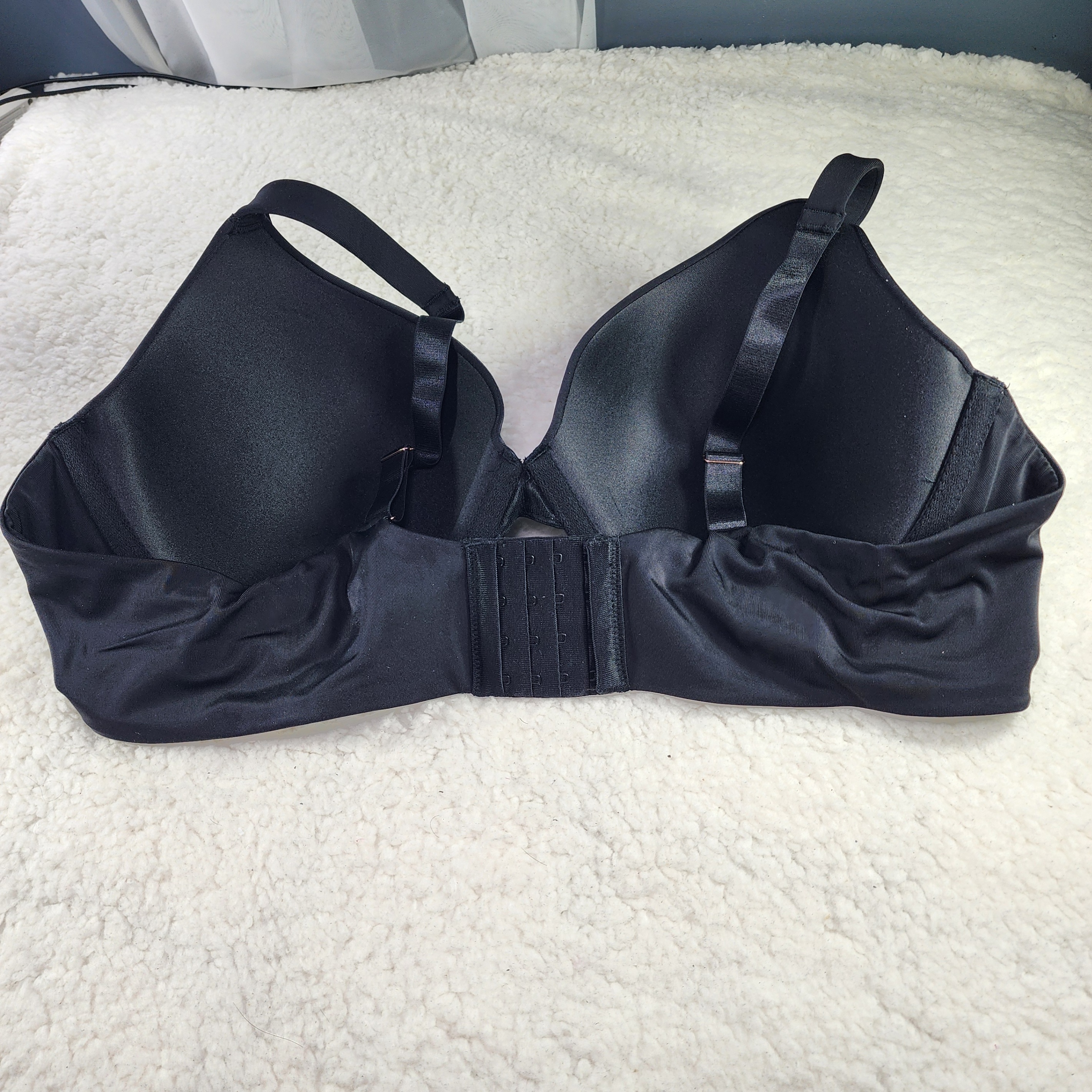 44DD Avenue Body Basic Plunge Underwire Black Bra - photo 5