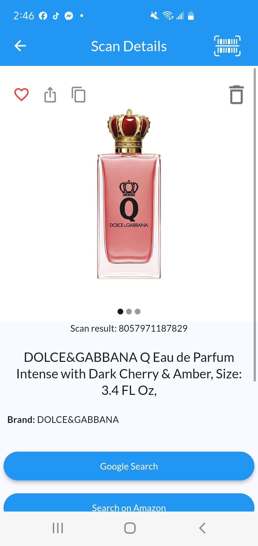 Dolce & Gabbana Q for Women – Eau De Parfum 3.3 oz - photo 2