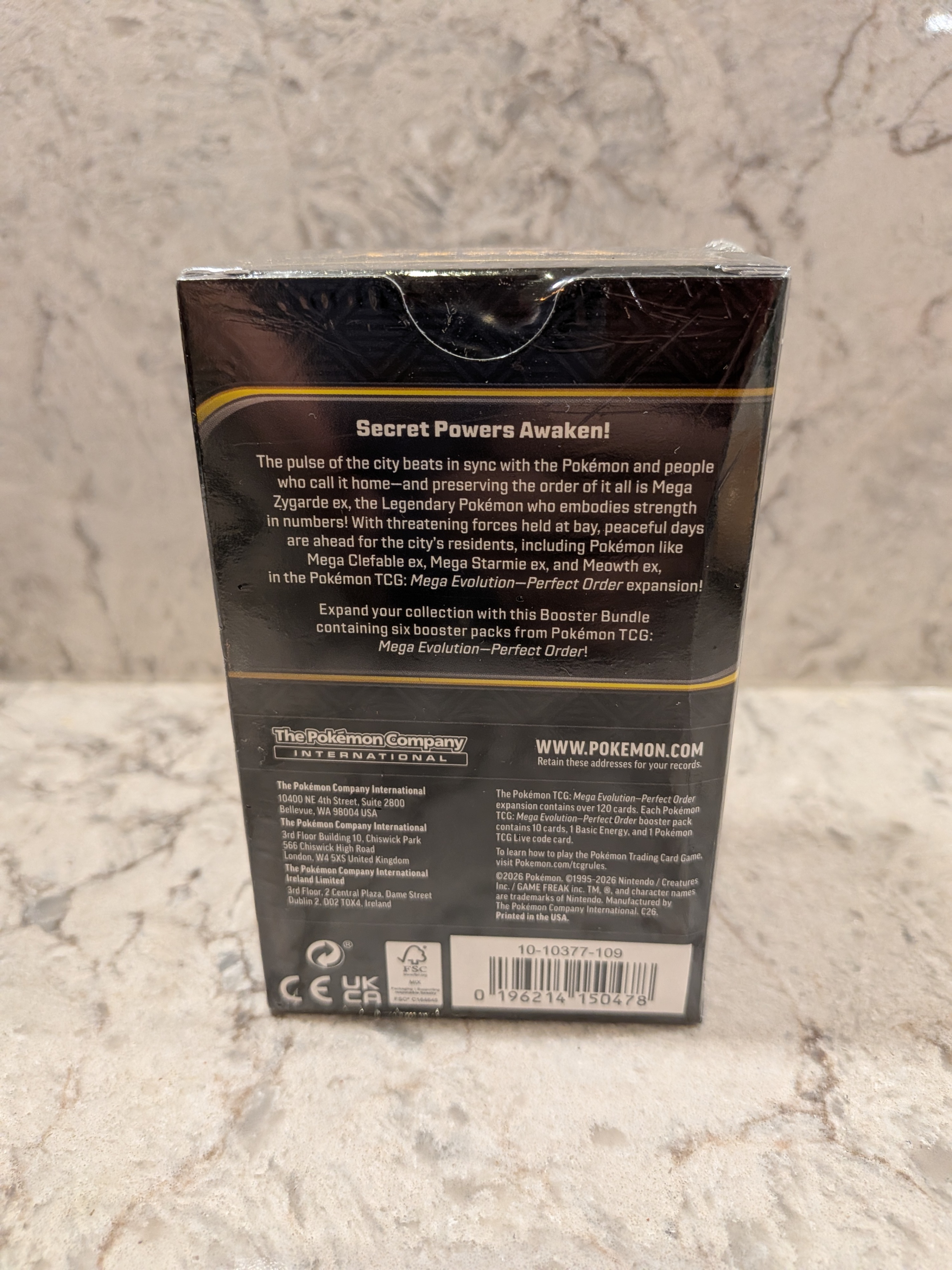 Pokémon Perfect Order Booster Bundle (6 Packs) - photo 3