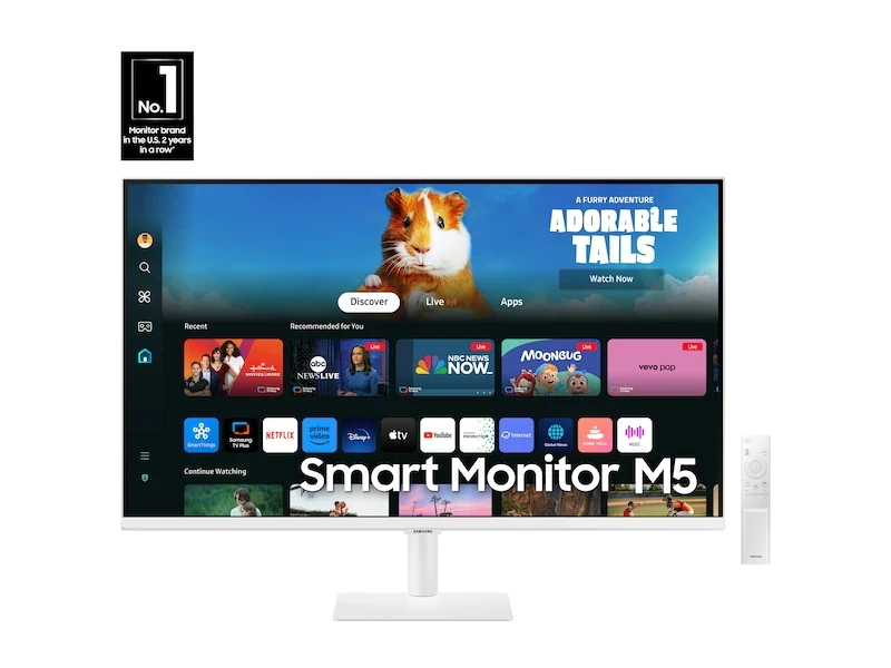 32" Smart Monitor M5 (M50D) FHD with Streaming TV and Speakers - photo 3