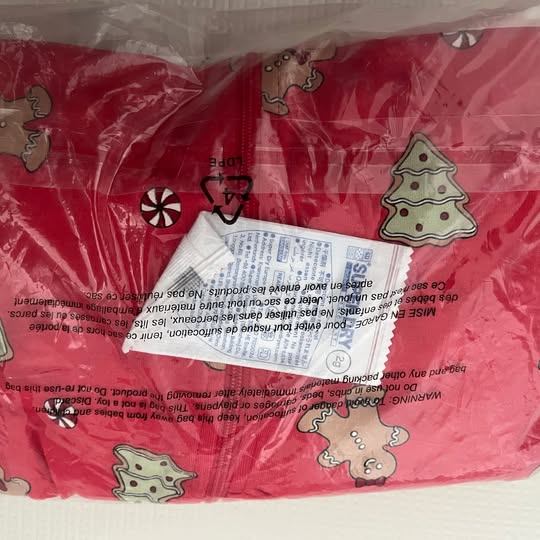 Pekkle holiday newborn baby pajamas bundle (new / unworn) - photo 2