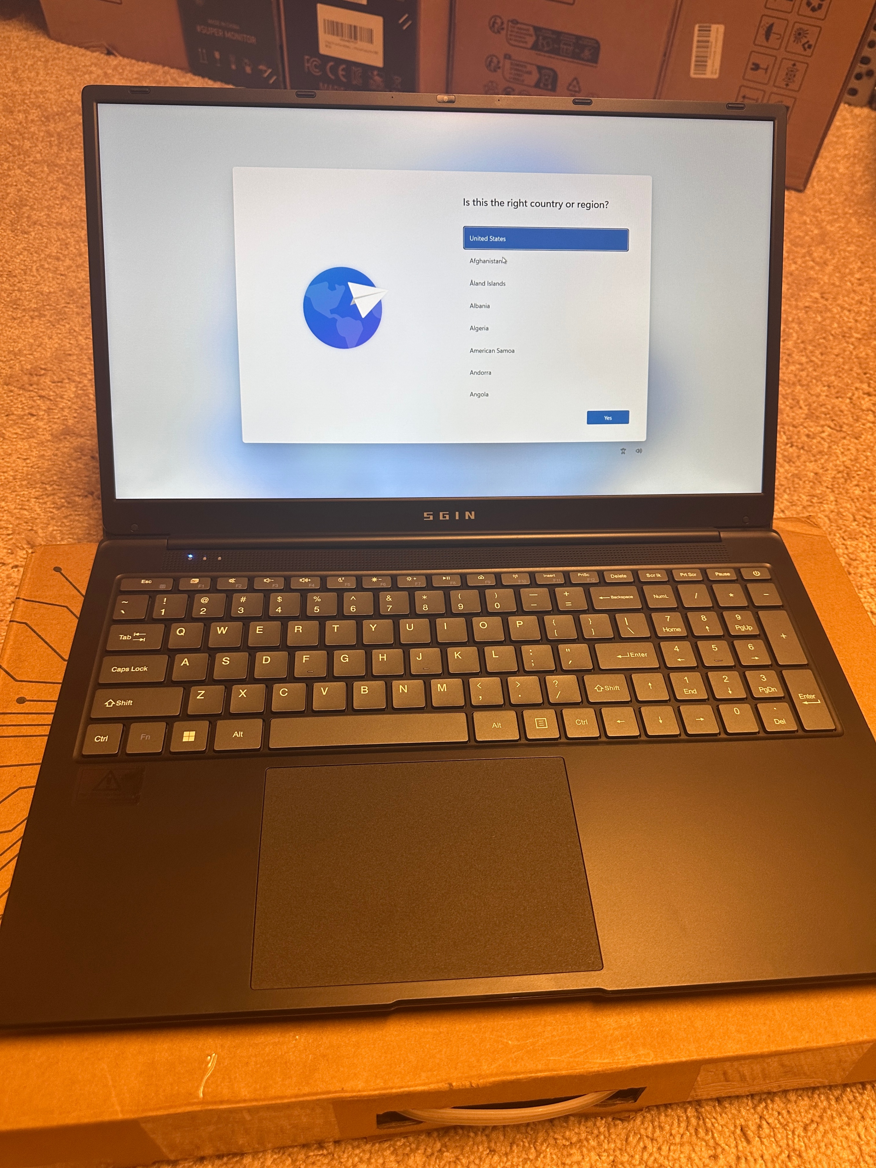 NEW: 17.3" Laptops Computer 8GB/512GB SSD Notebook expandable TF