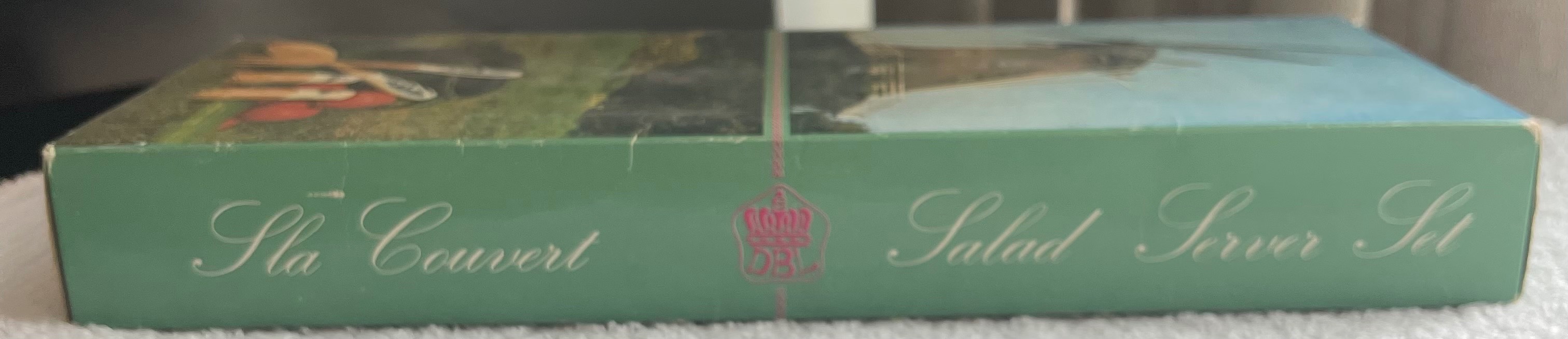 Vintage 4-Pc Elesva Windmill Salad Server Set (Boxed) - photo 5