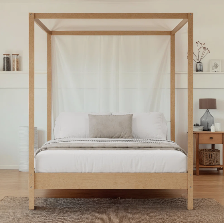 King Size Canopy Bed Frame (New in box)