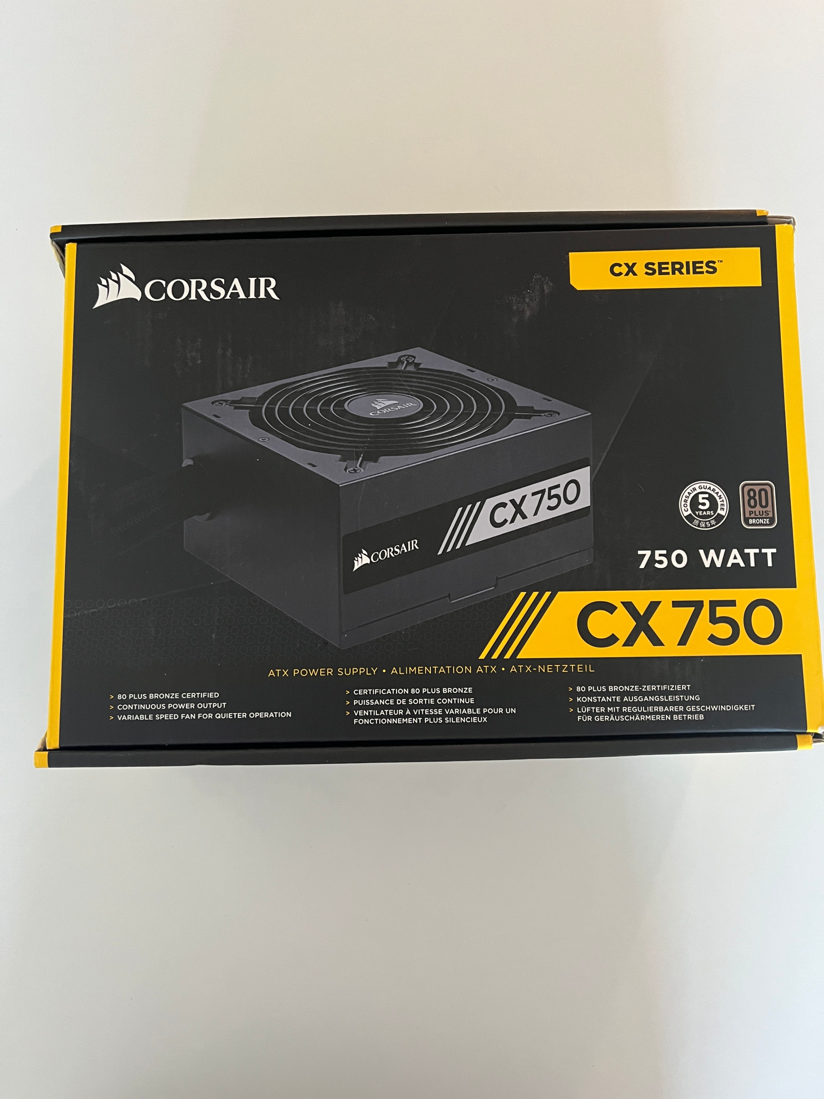 Corsair CX750 750W Power Supply