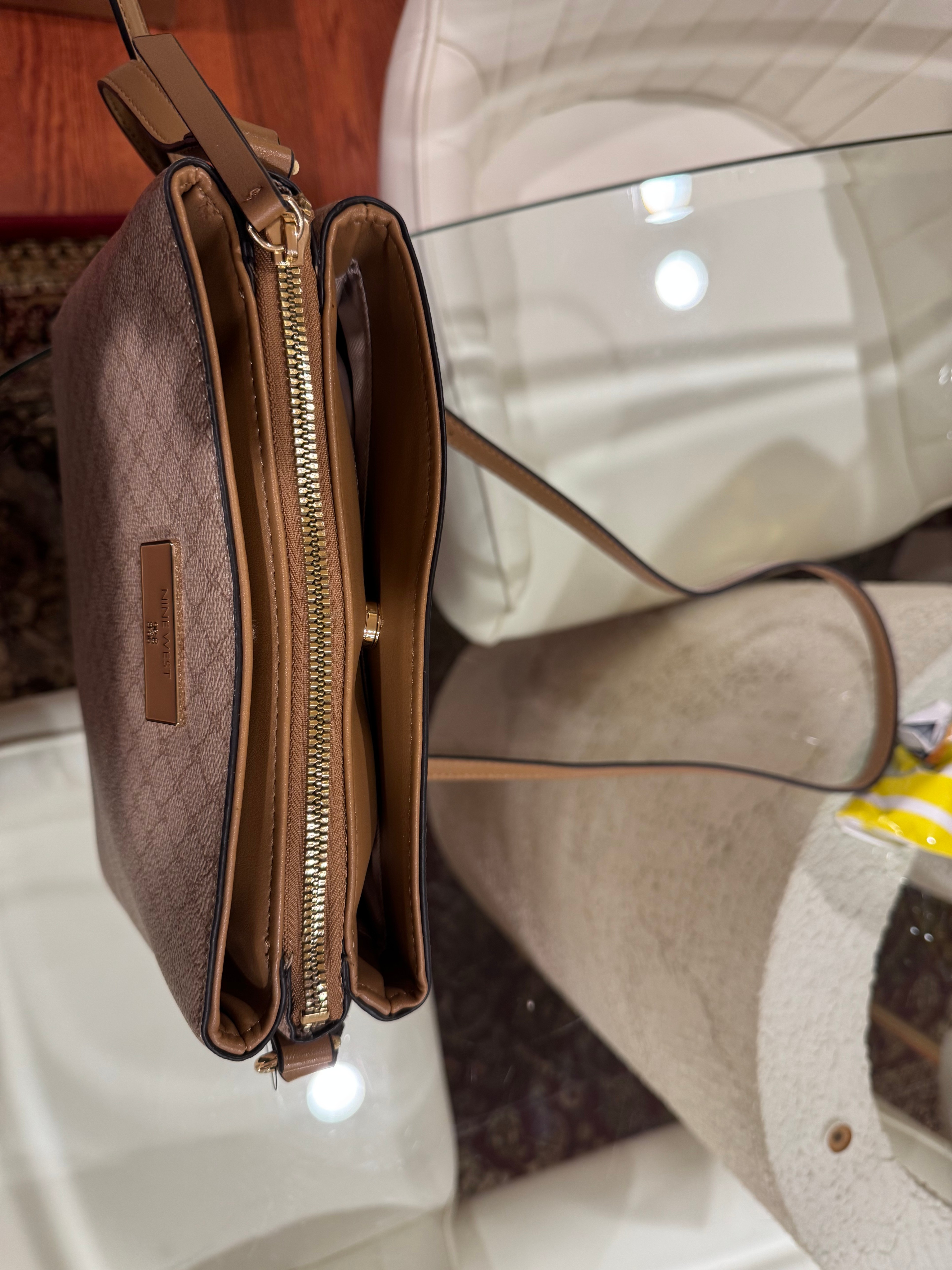 NEW Nine West Triple-Compartment Crossbody Bag - photo 3