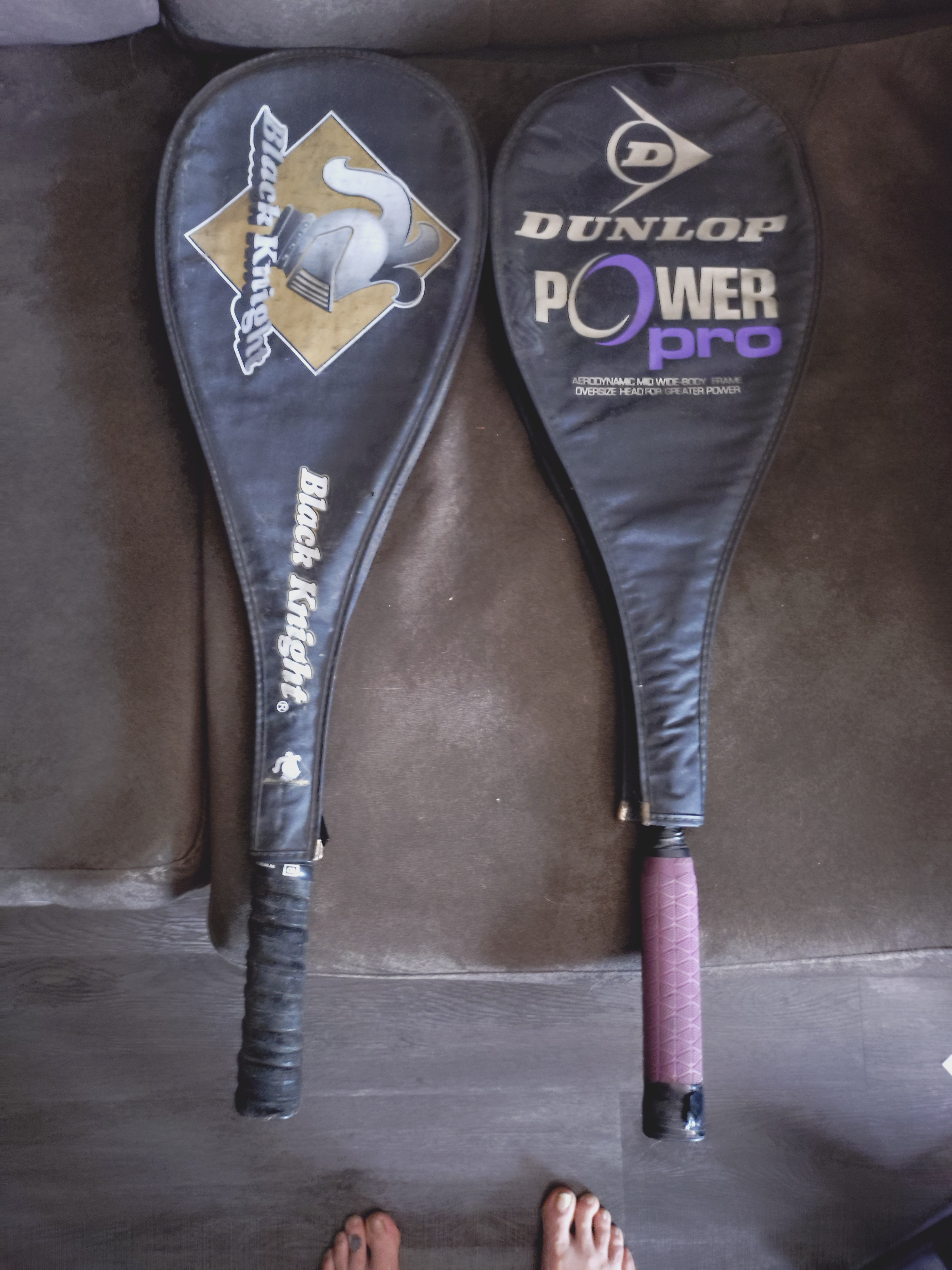 Squash Racquet Bundle – Black Knight & Dunlop + Vintage Racquets - photo 2