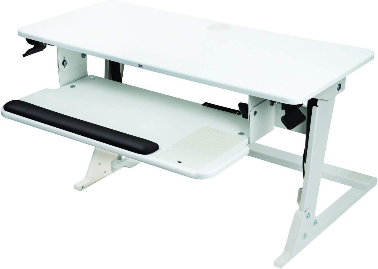 3M Height Adjustable Standing Des - White (New in box)