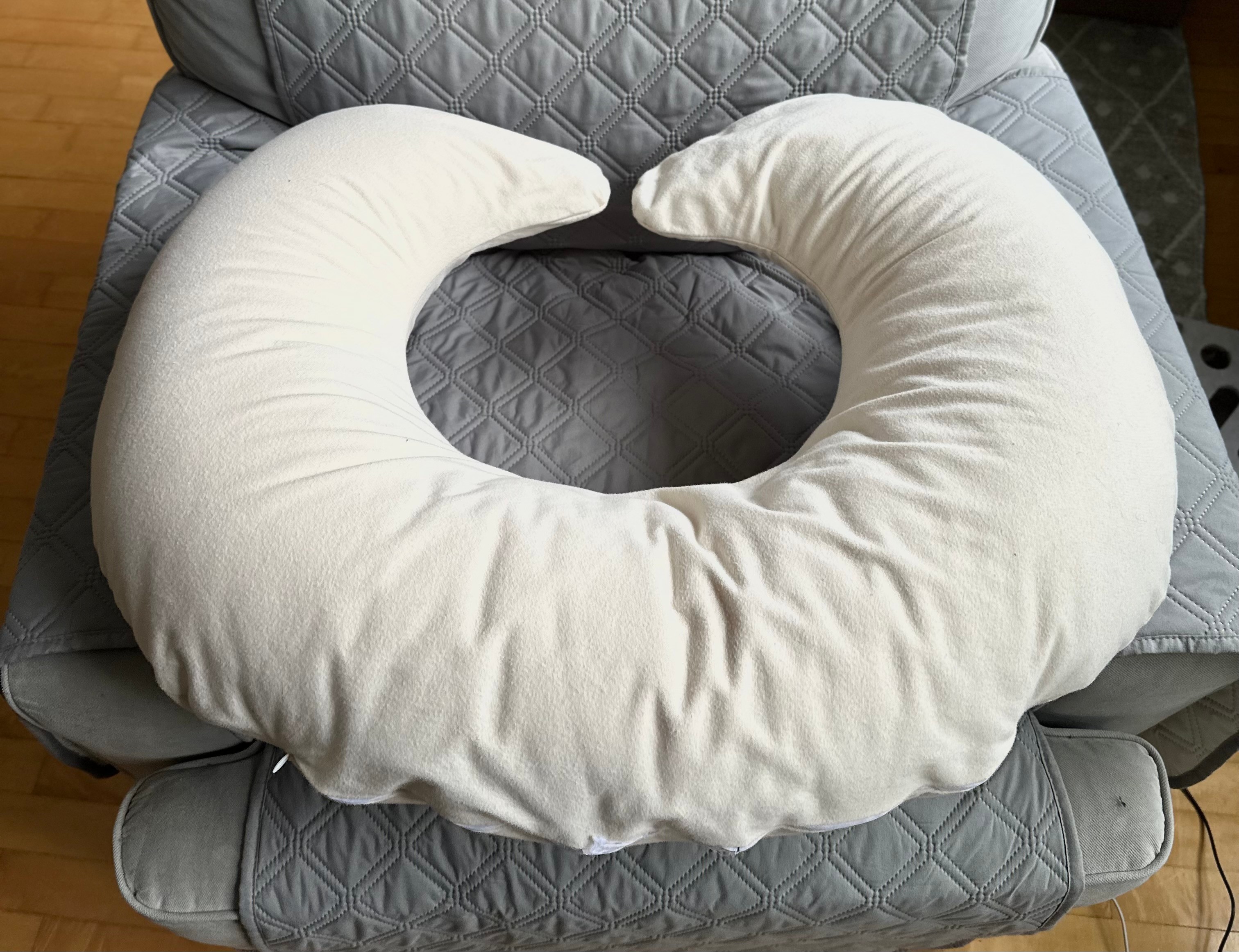 Naturepedic Organic Cotton Waterproof Nursing Pillow