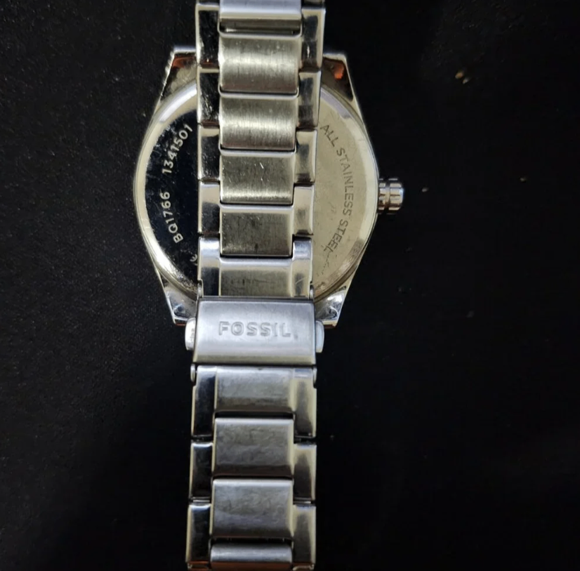 Fossil Men's Multifunctional watch blue dial and silver colorway - photo 4